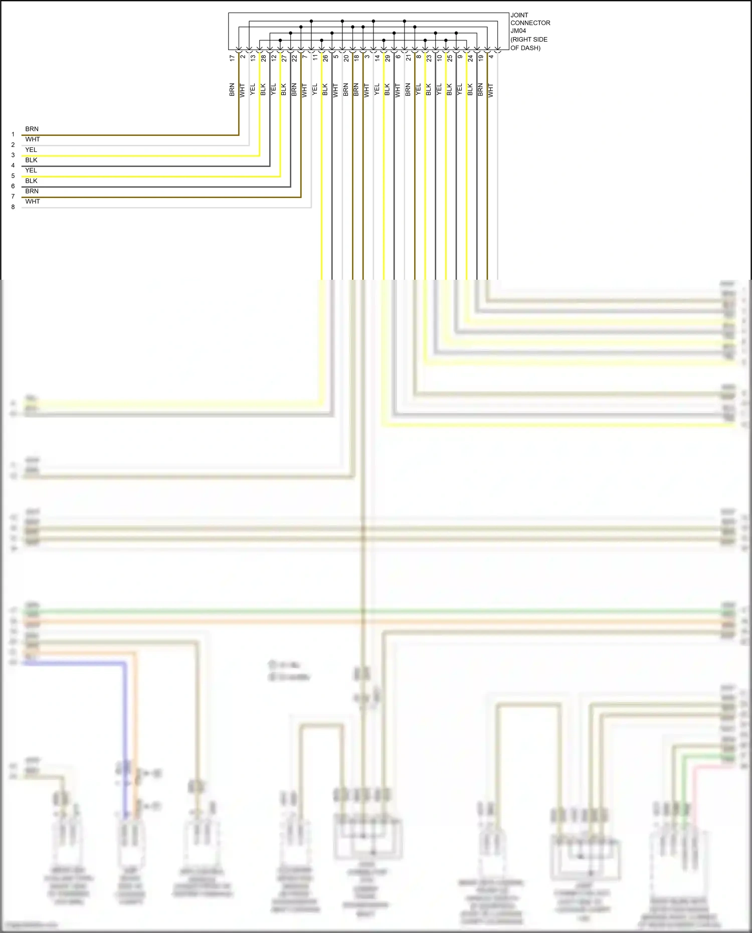 Wiring diagram pnk for Hyundai Sonata VII (2014-2017) (2 of 258)