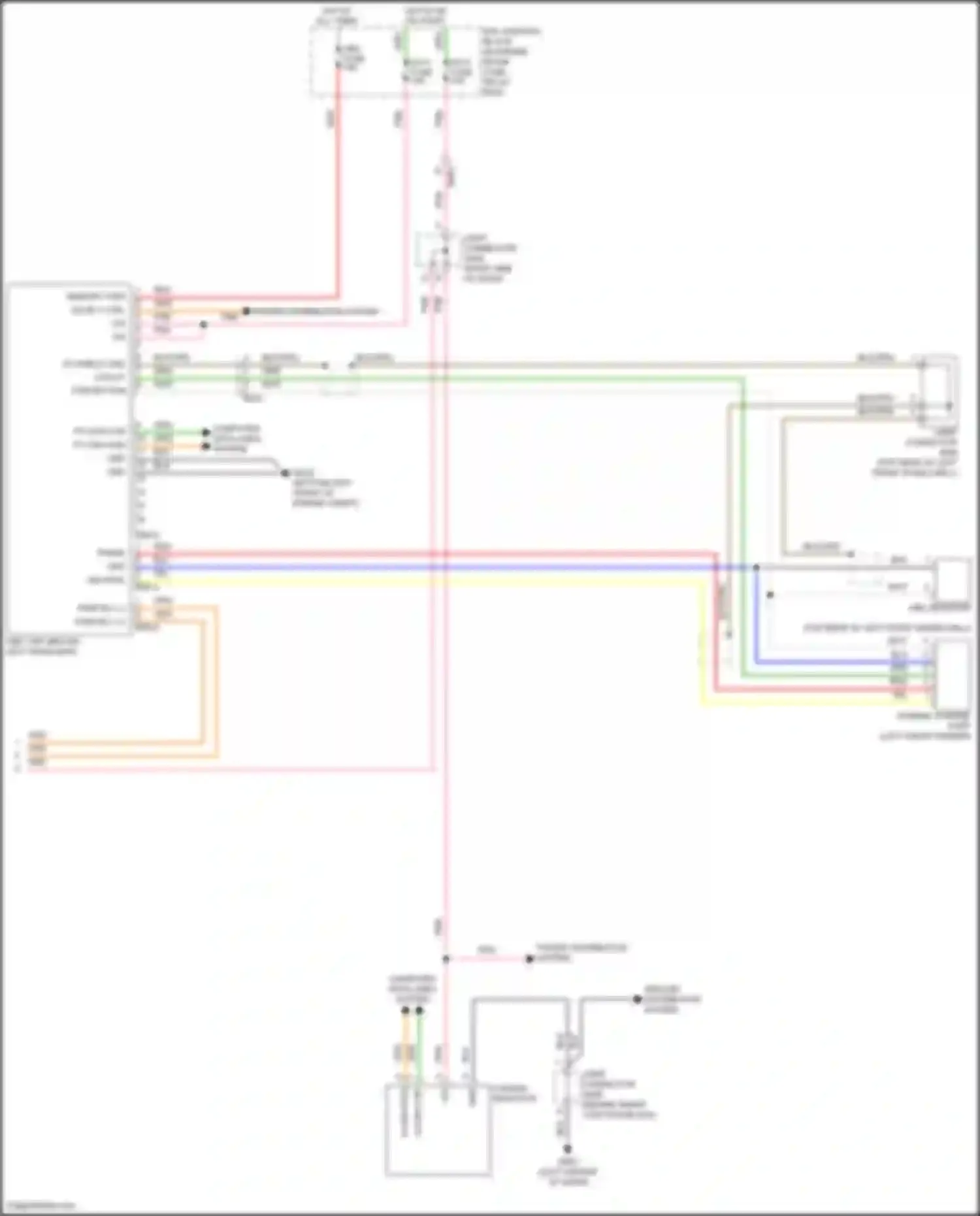 Wiring diagram power distribution system for Hyundai Sonata VII (2014-2017) (20 of 21)
