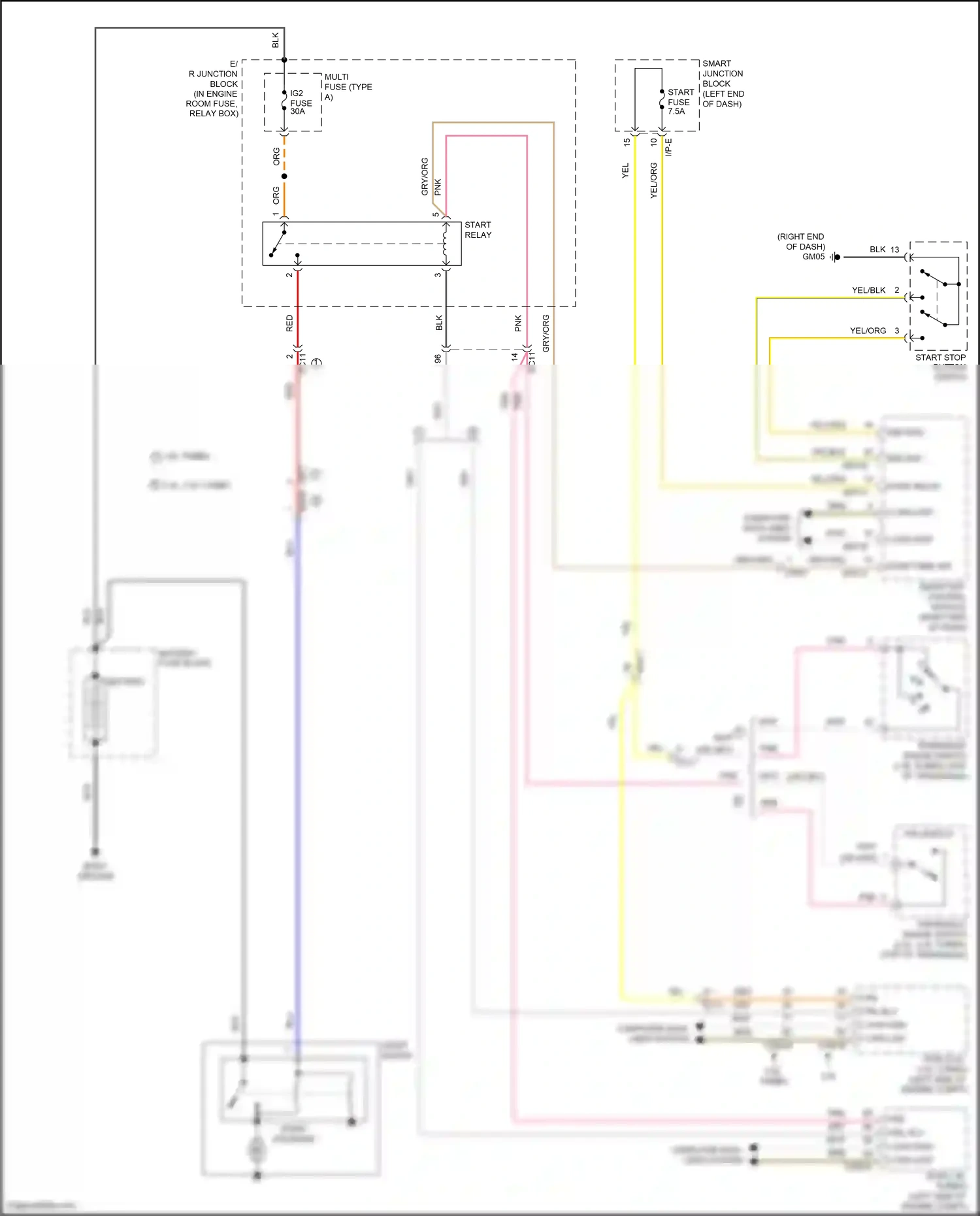 Wiring diagram red for Hyundai Sonata VII (2014-2017) (200 of 310)
