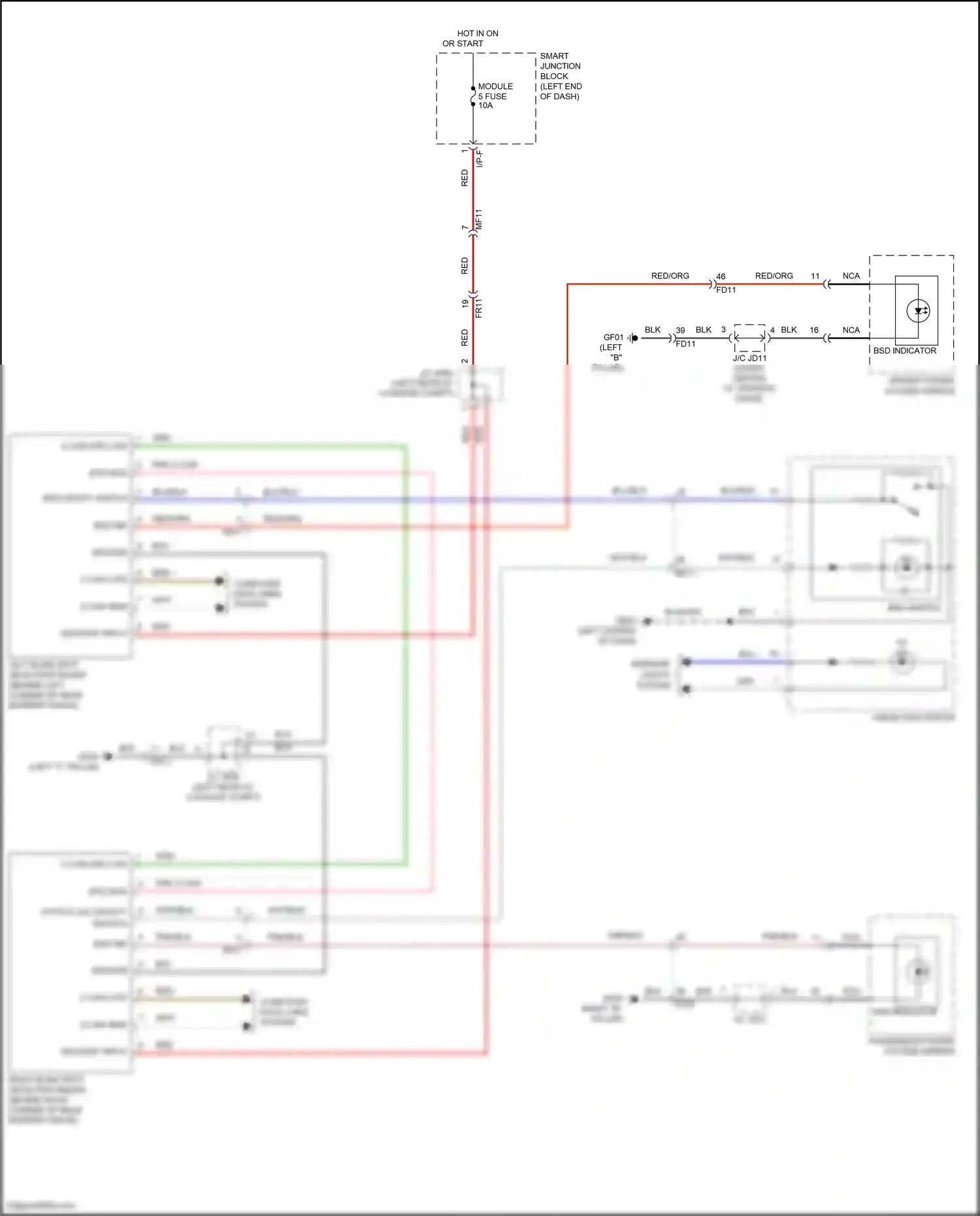 Wiring diagram red for Hyundai Sonata VII (2014-2017) (123 of 310)