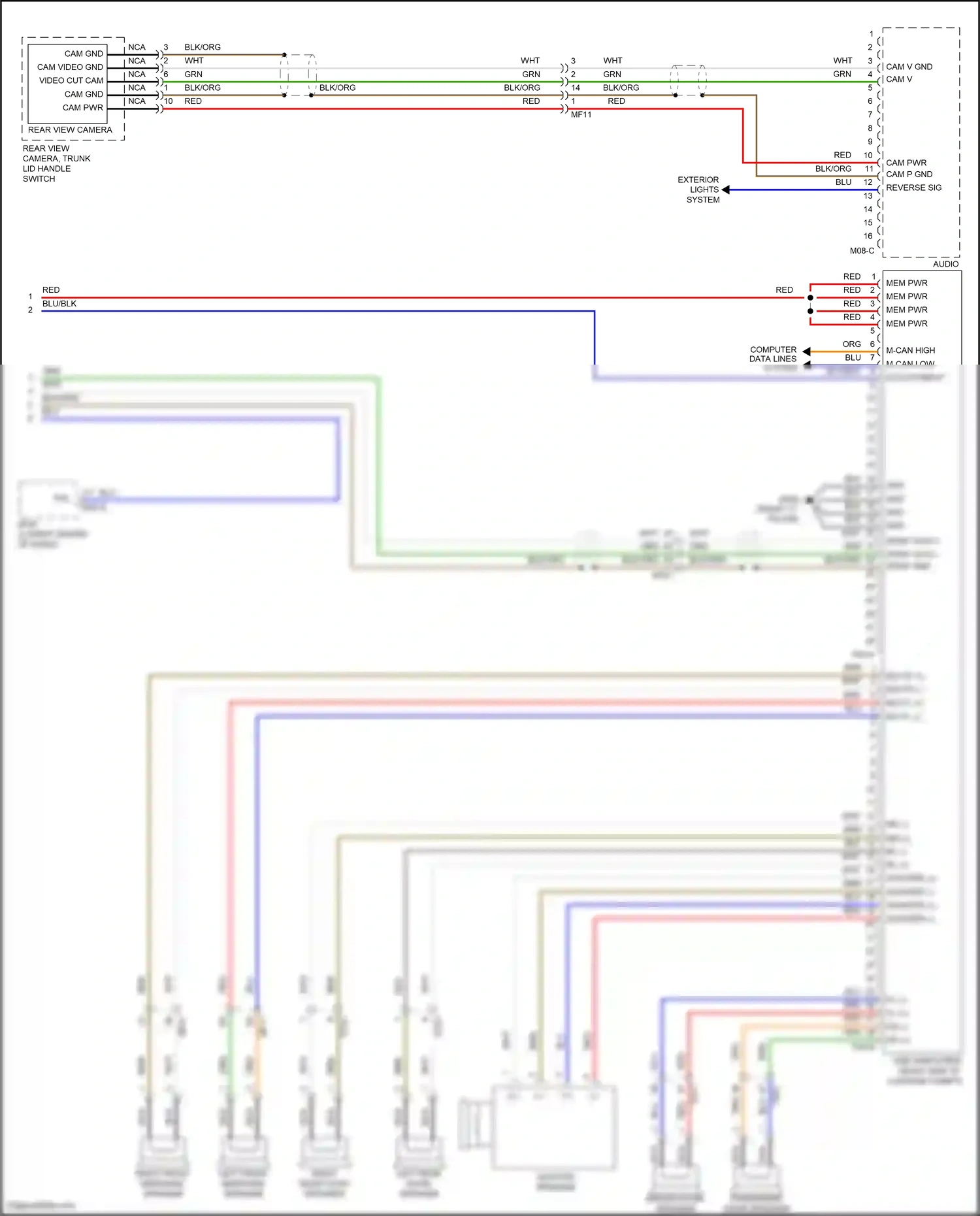 Wiring diagram red for Hyundai Sonata VII (2014-2017) (94 of 310)