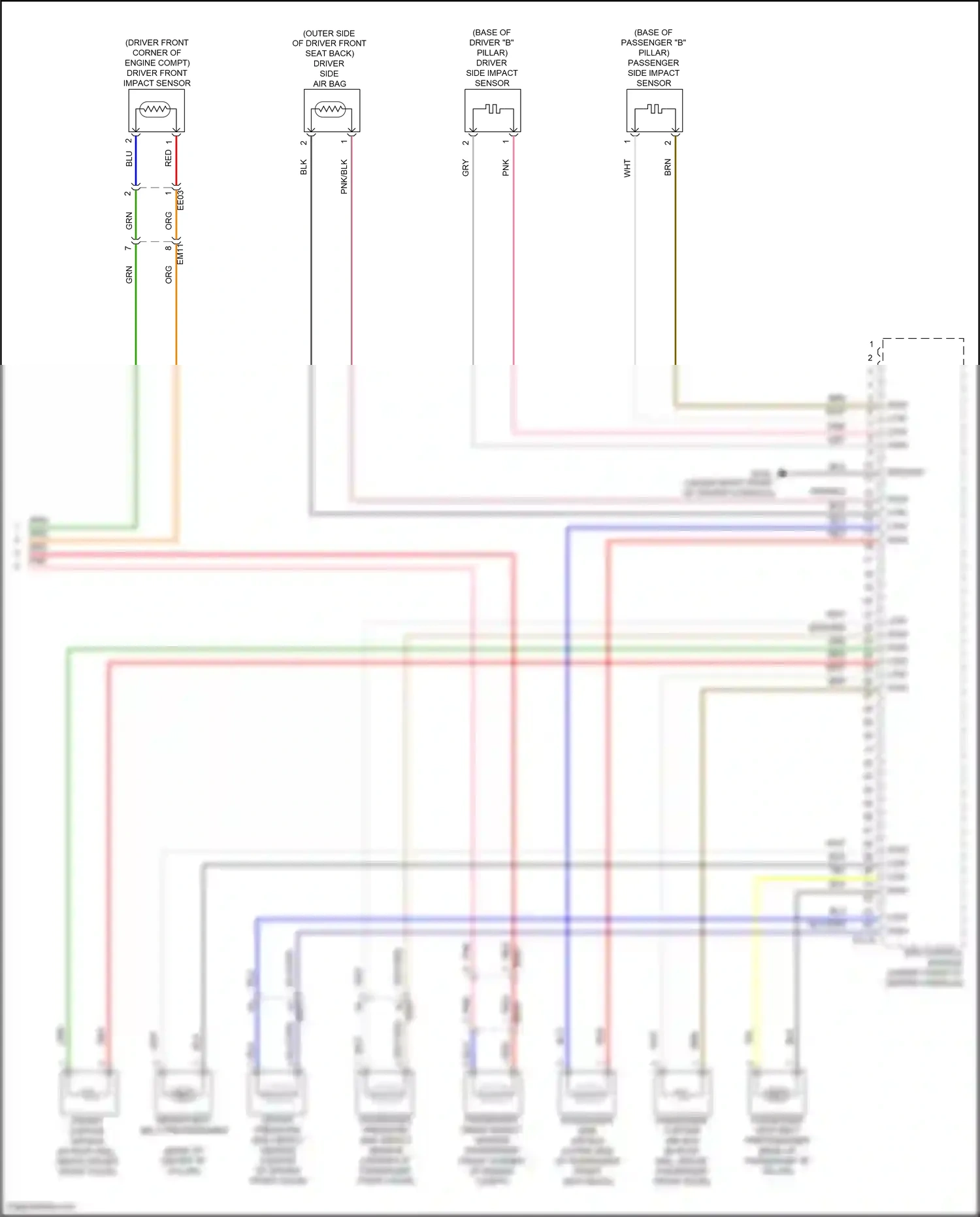 Wiring diagram red for Hyundai Sonata VII (2014-2017) (119 of 310)