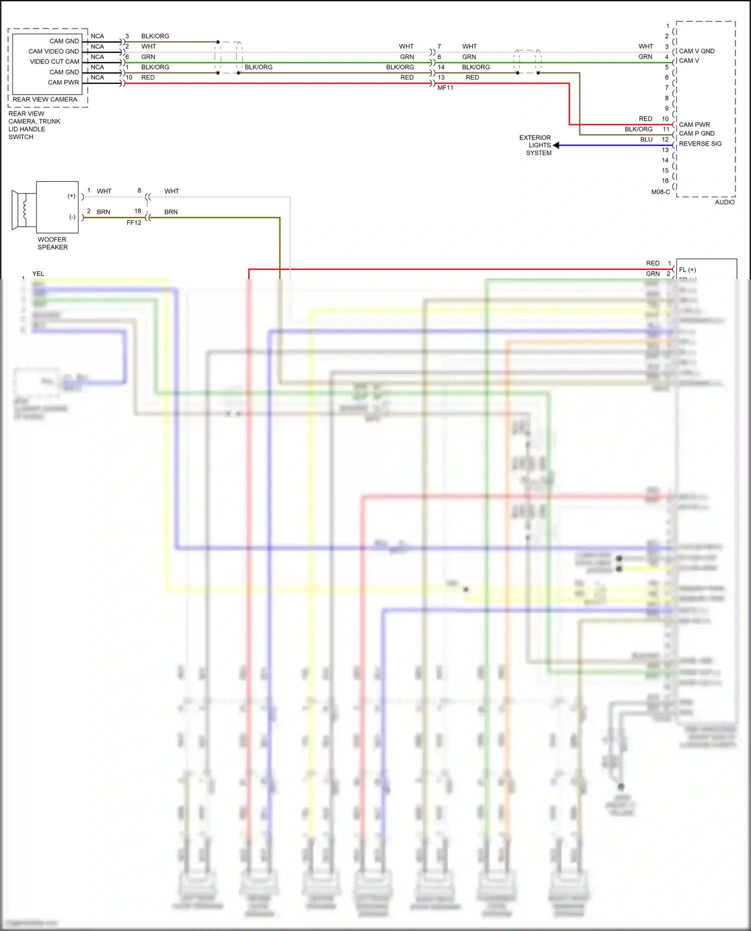 Wiring diagram red for Hyundai Sonata VII (2014-2017) (99 of 310)