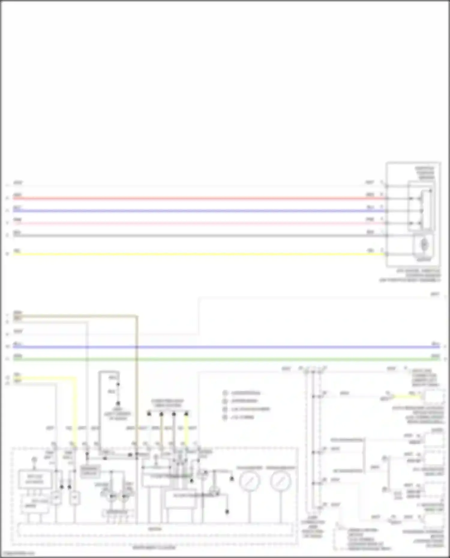 Wiring diagram right end of dash) for Hyundai Sonata VII (2014-2017) (13 of 46)