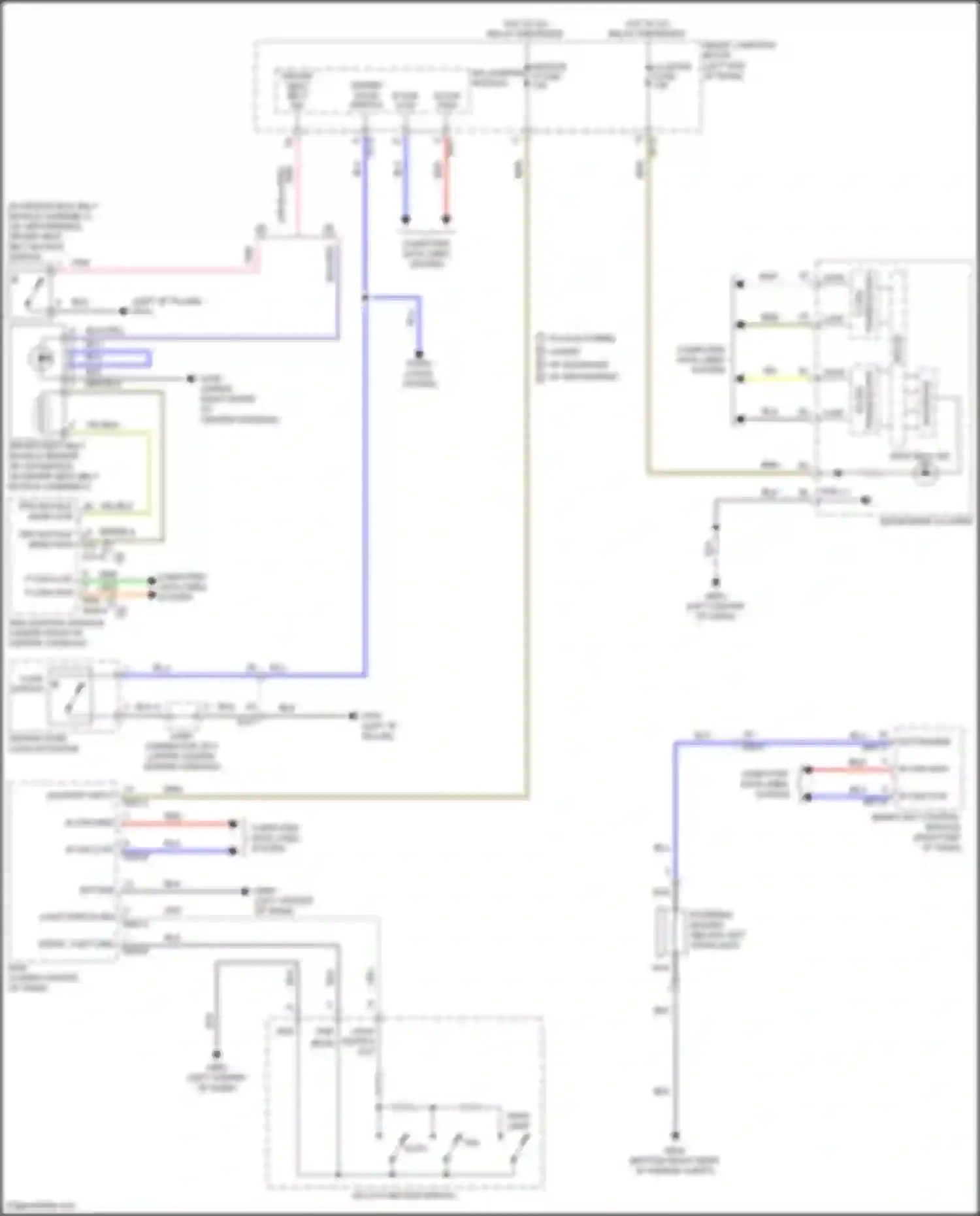 Wiring diagram smart key control module for Hyundai Sonata VII (2014-2017) (22 of 35)