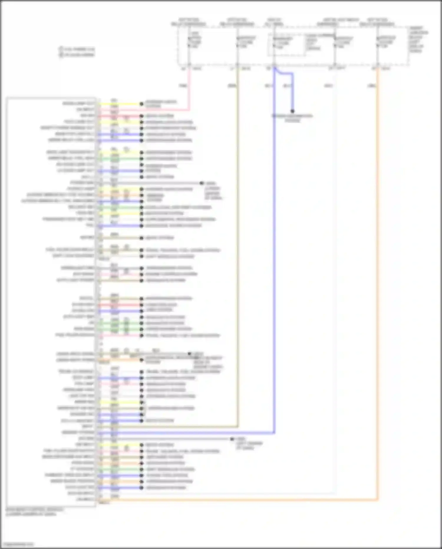 Wiring diagram sw sig for Hyundai Sonata VII (2014-2017) (7 of 8)