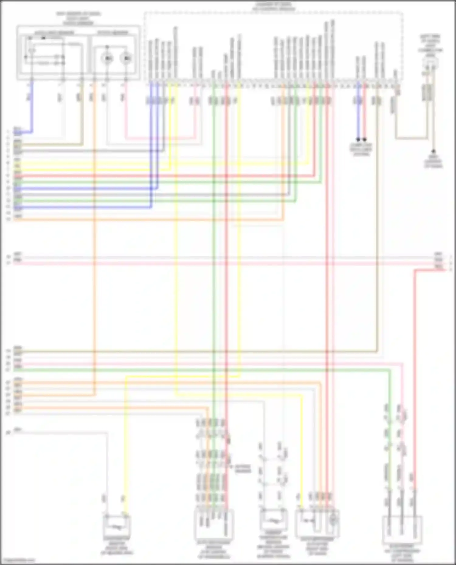 Sonata Hyundai VIII facelift (2023-2024): Automatic a/c circuit, except hybrid (3 of 4)