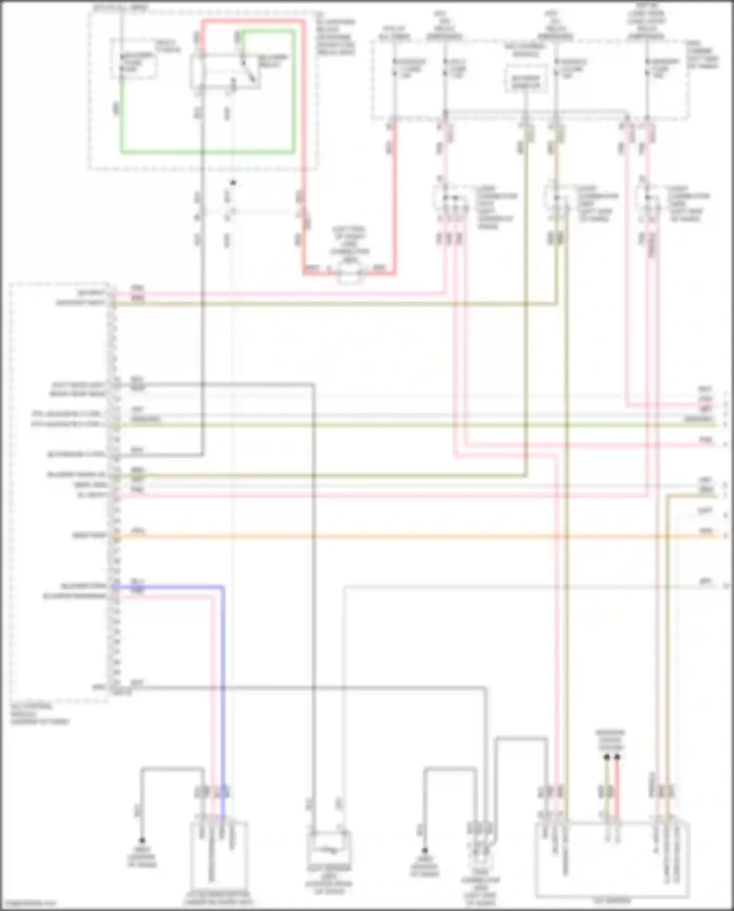 Sonata Hyundai VIII facelift (2023-2024): Automatic a/c circuit, hybrid (1 of 5)