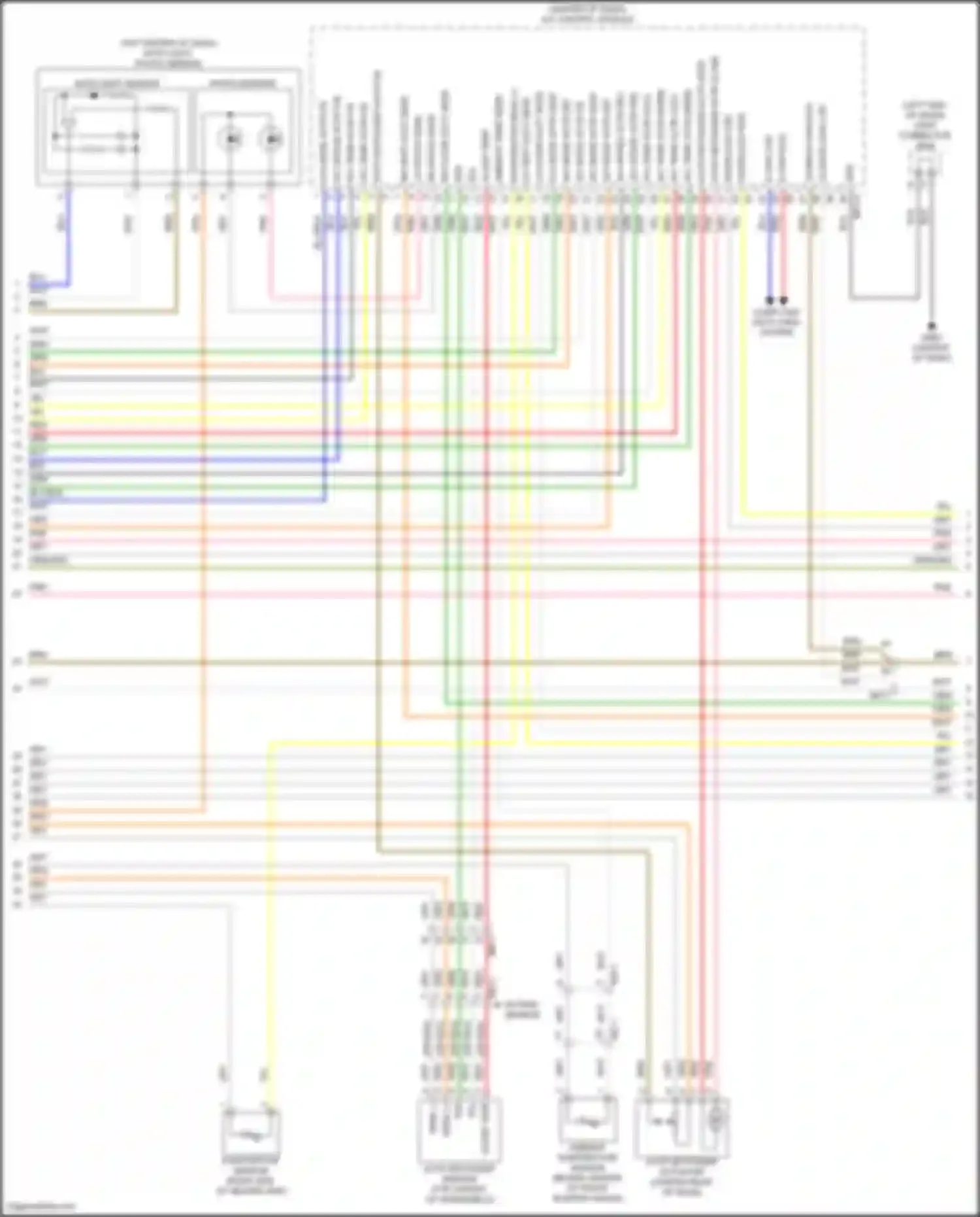 Sonata Hyundai VIII facelift (2023-2024): Automatic a/c circuit, hybrid (3 of 5)