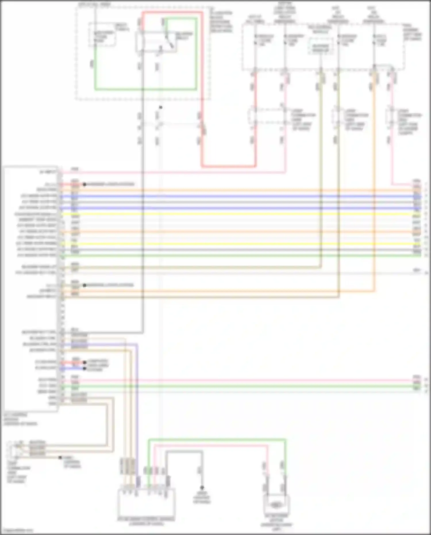 Sonata Hyundai VIII facelift (2023-2024): Manual a/c circuit (1 of 3)