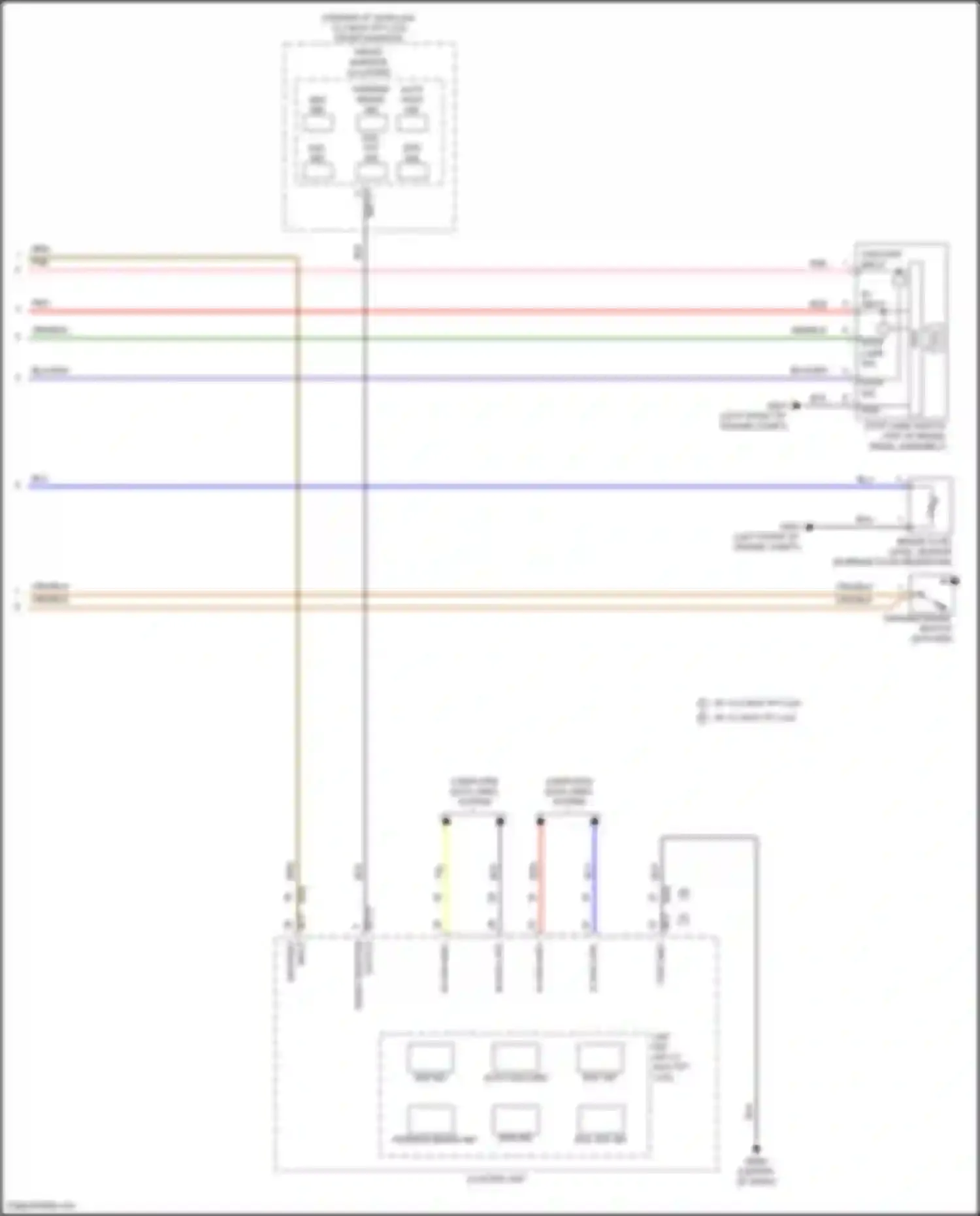 Sonata Hyundai VIII facelift (2023-2024): Anti-lock brakes circuit, except hybrid (3 of 3)