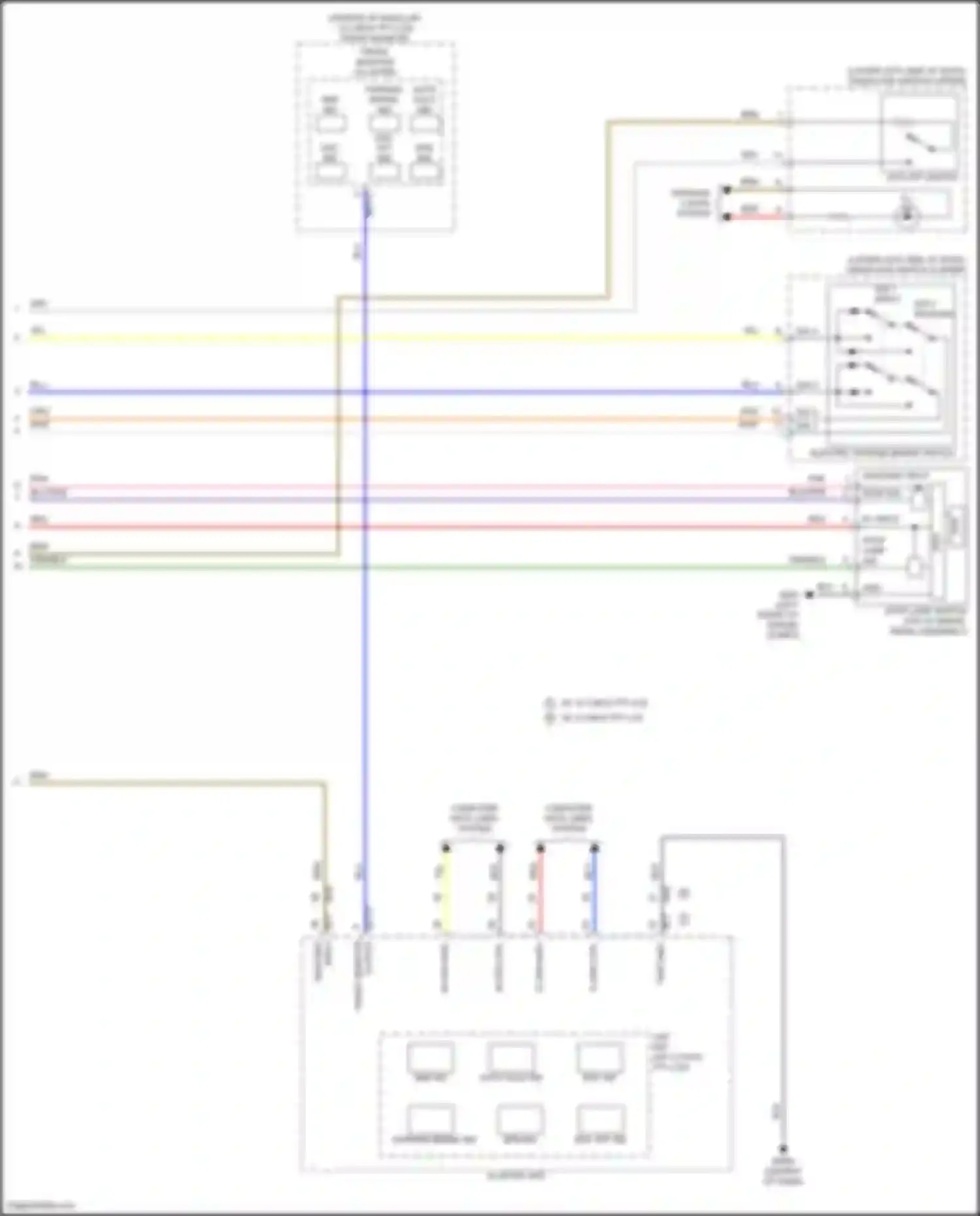 Sonata Hyundai VIII facelift (2023-2024): Anti-lock brakes circuit, hybrid (3 of 3)