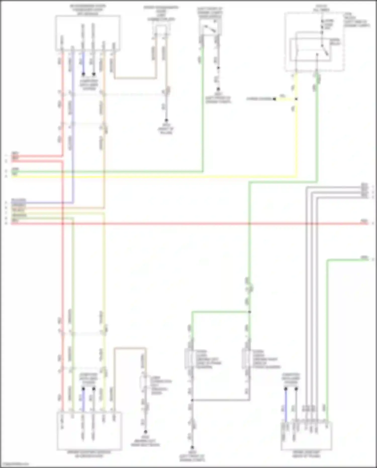 Sonata Hyundai VIII facelift (2023-2024): Anti-theft circuit, except hybrid w/ digital key (3 of 6)