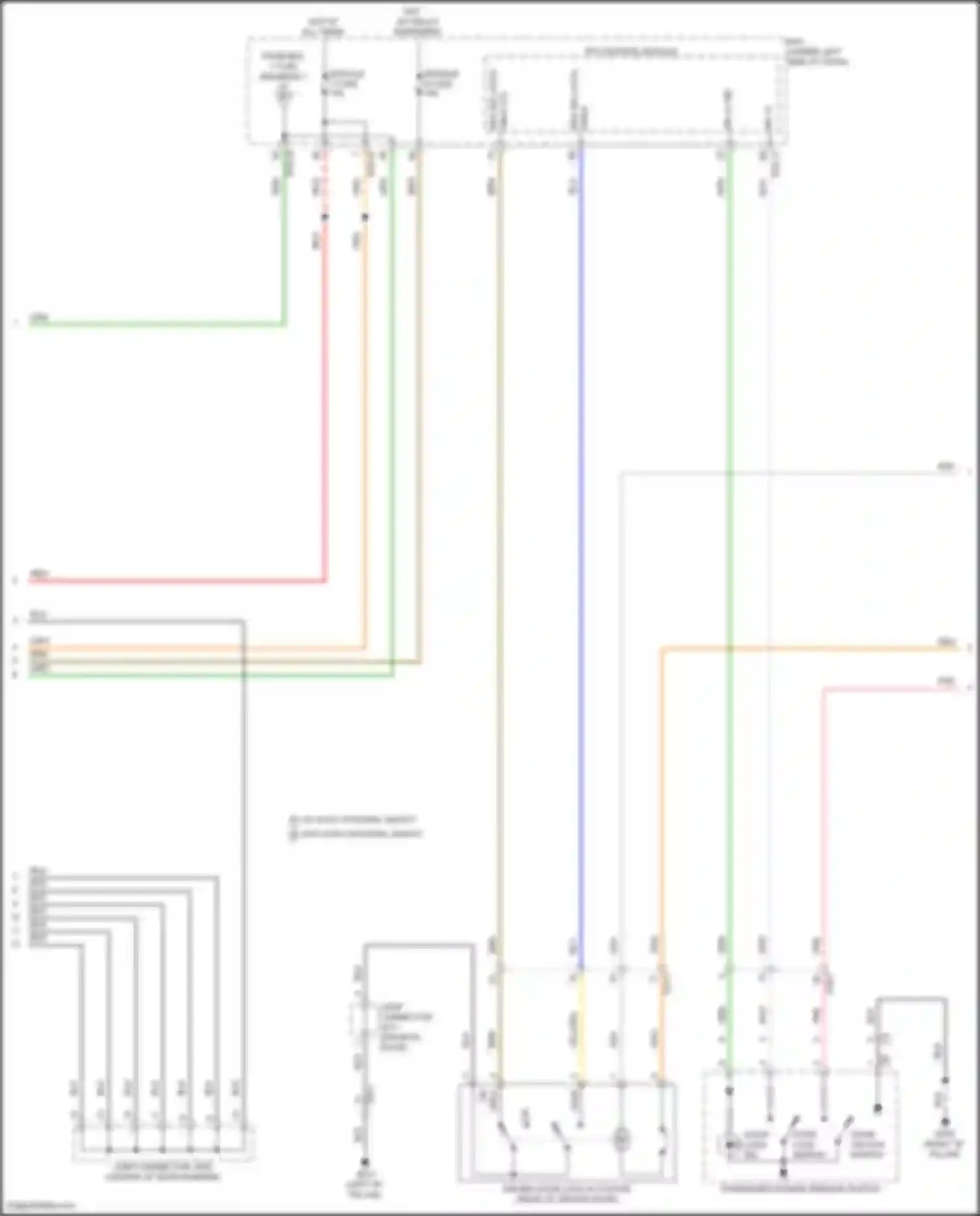 Sonata Hyundai VIII facelift (2023-2024): Anti-theft circuit, hybrid w/ digital key (5 of 7)