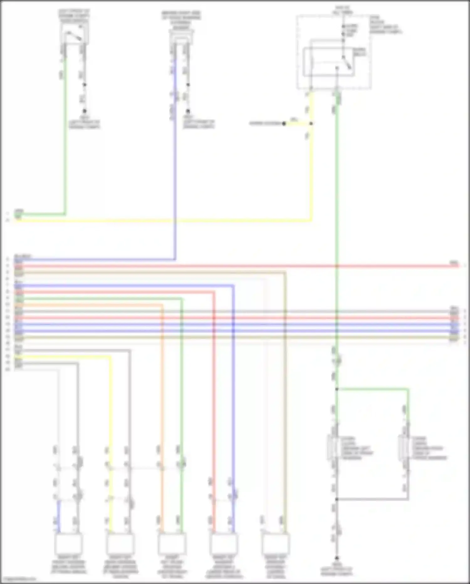 Sonata Hyundai VIII facelift (2023-2024): Anti-theft circuit, hybrid w/o digital key (2 of 6)
