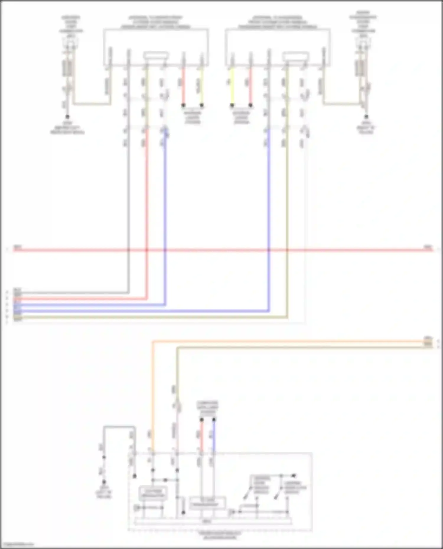 Sonata Hyundai VIII facelift (2023-2024): Anti-theft circuit, hybrid w/o digital key (3 of 6)
