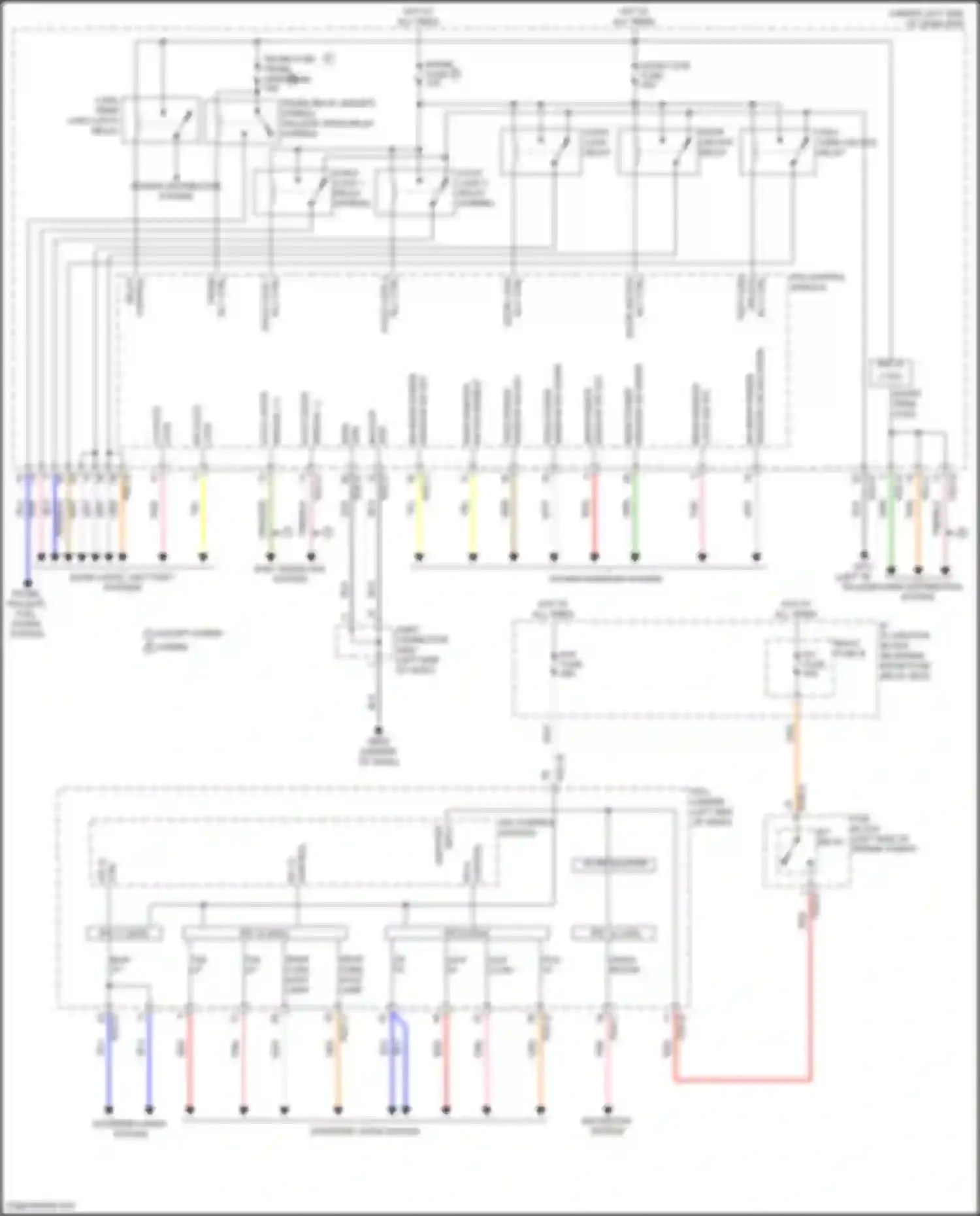 Sonata Hyundai VIII facelift (2023-2024): Ips control module circuit (1 of 2)
