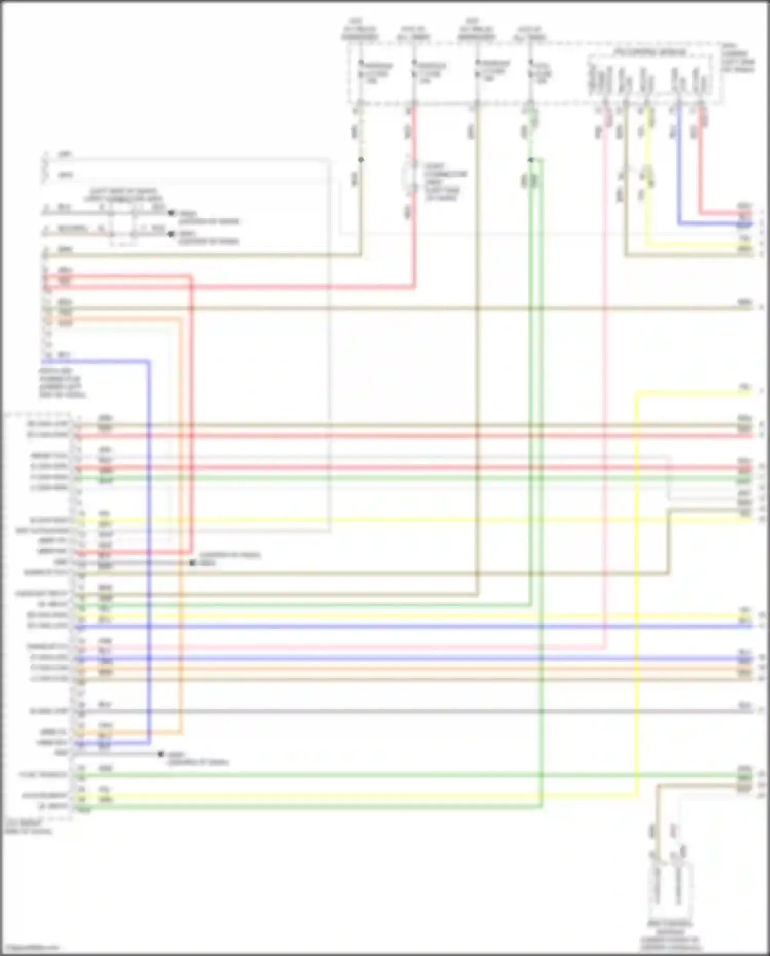 Sonata Hyundai VIII facelift (2023-2024): Computer data lines circuit, except hybrid (1 of 9)
