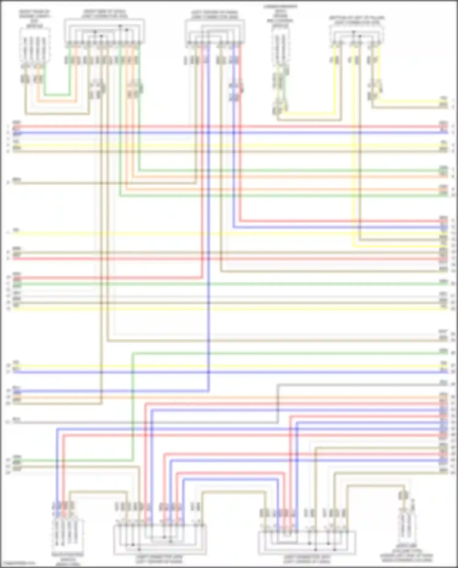Sonata Hyundai VIII facelift (2023-2024): Computer data lines circuit, except hybrid (2 of 9)