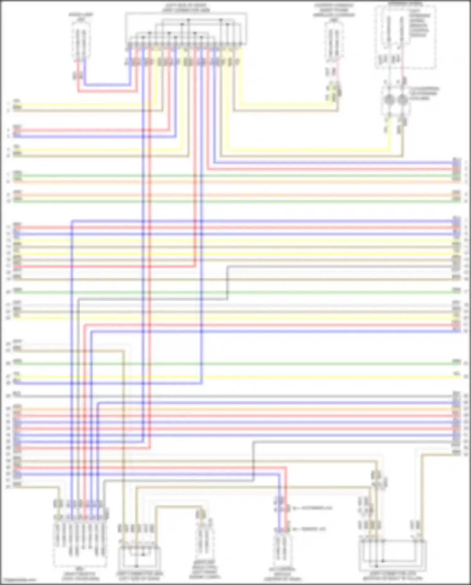 Sonata Hyundai VIII facelift (2023-2024): Computer data lines circuit, except hybrid (3 of 9)
