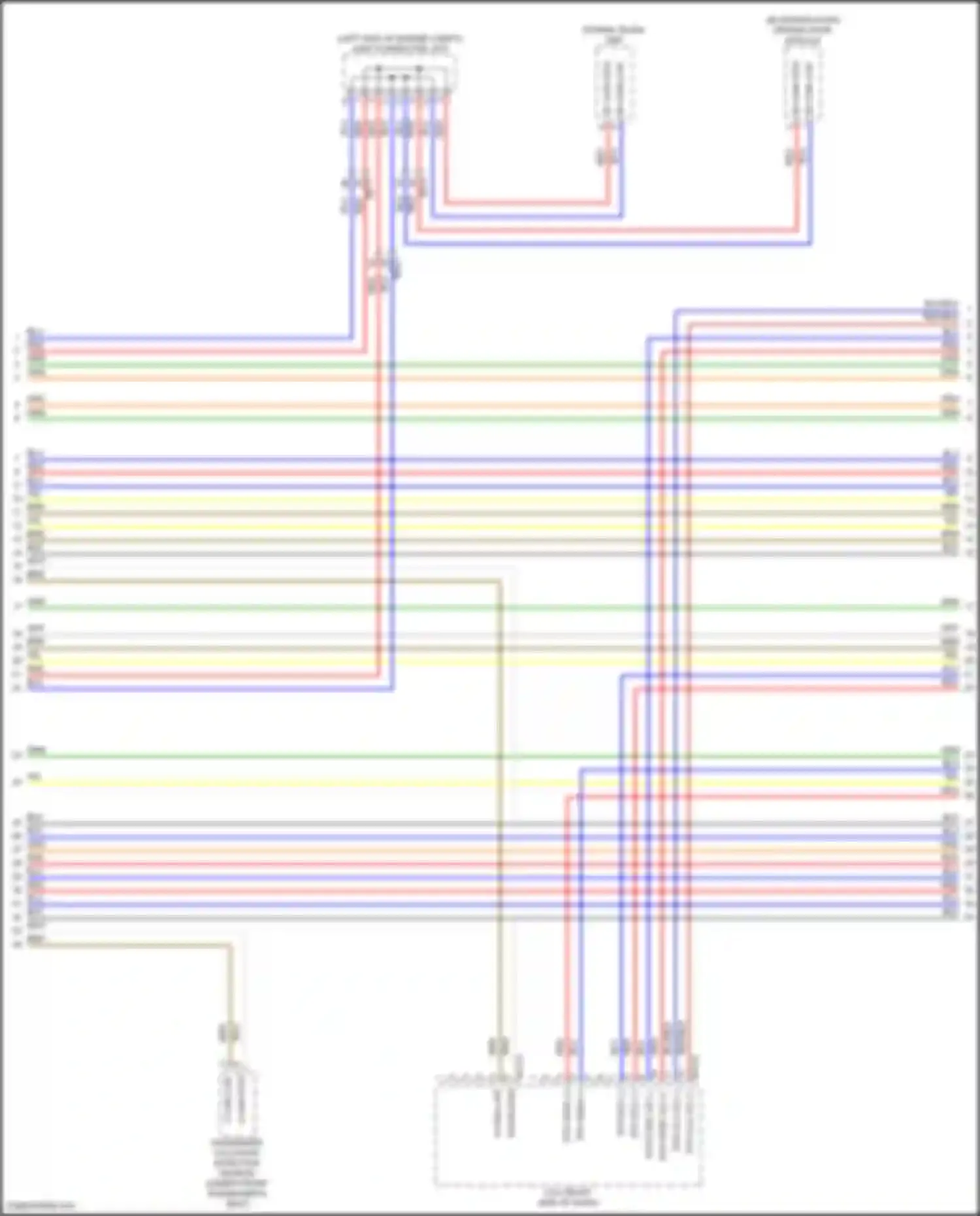 Sonata Hyundai VIII facelift (2023-2024): Computer data lines circuit, except hybrid (4 of 9)