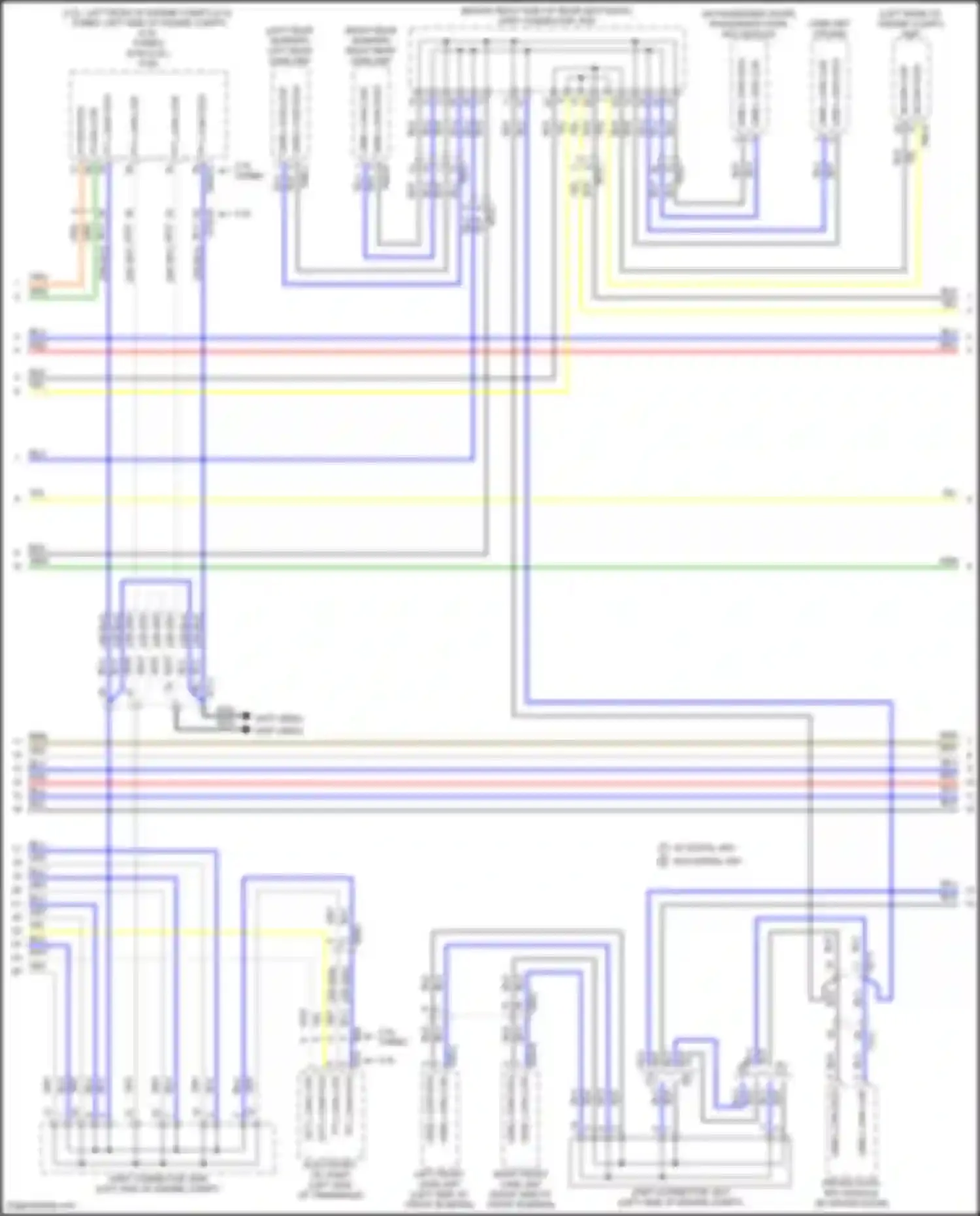 Sonata Hyundai VIII facelift (2023-2024): Computer data lines circuit, except hybrid (8 of 9)