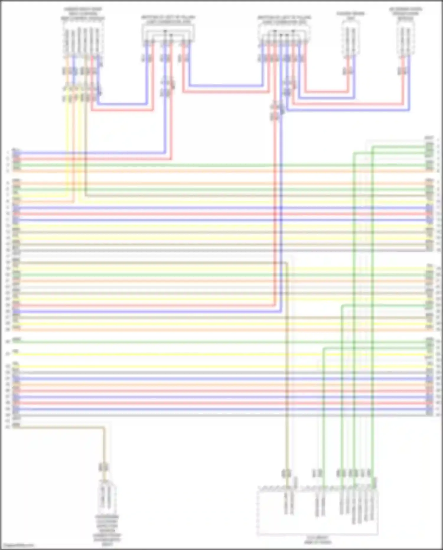 Sonata Hyundai VIII facelift (2023-2024): Computer data lines circuit, hybrid (4 of 9)