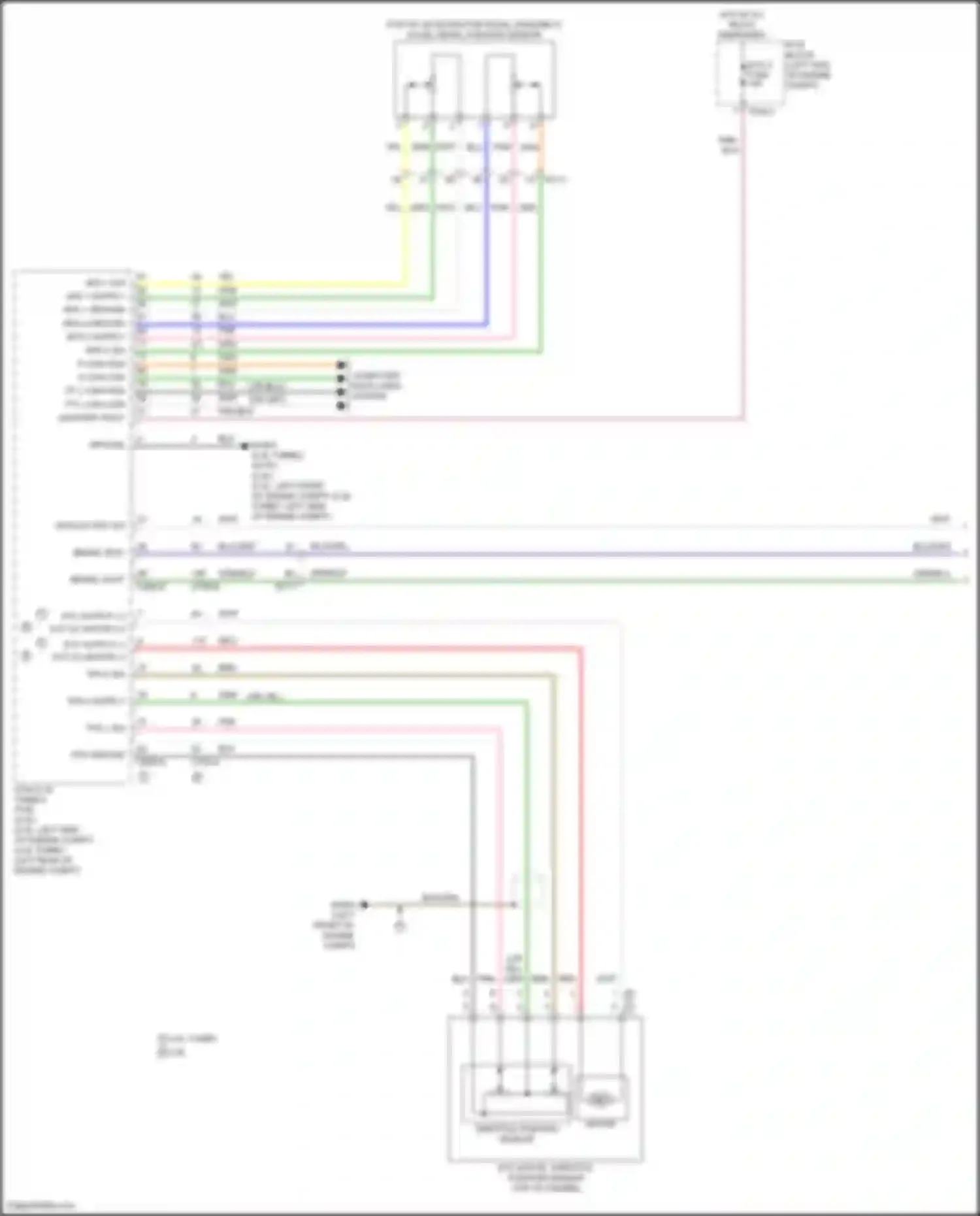 Sonata Hyundai VIII facelift (2023-2024): Cruise control circuit, except hybrid (1 of 3)