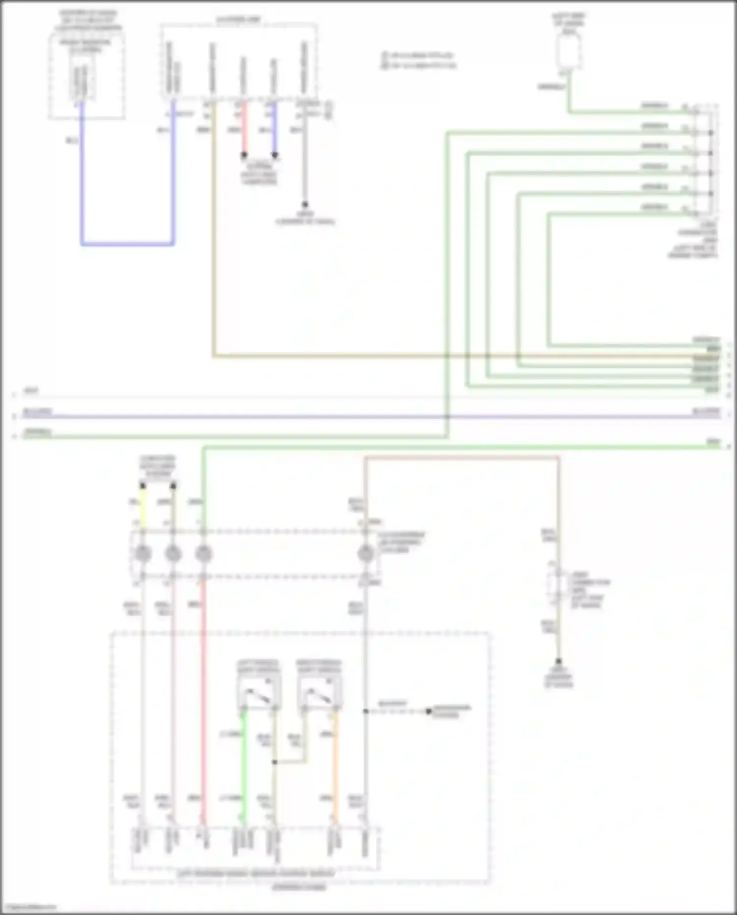 Sonata Hyundai VIII facelift (2023-2024): Cruise control circuit, except hybrid (2 of 3)