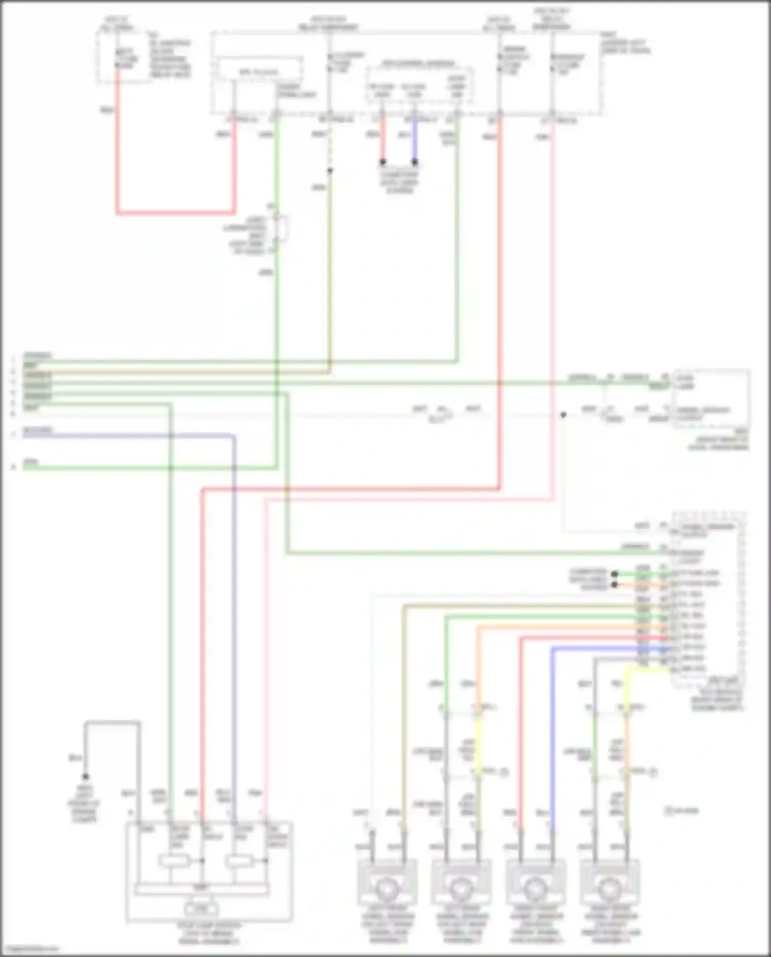 Sonata Hyundai VIII facelift (2023-2024): Cruise control circuit, except hybrid (3 of 3)