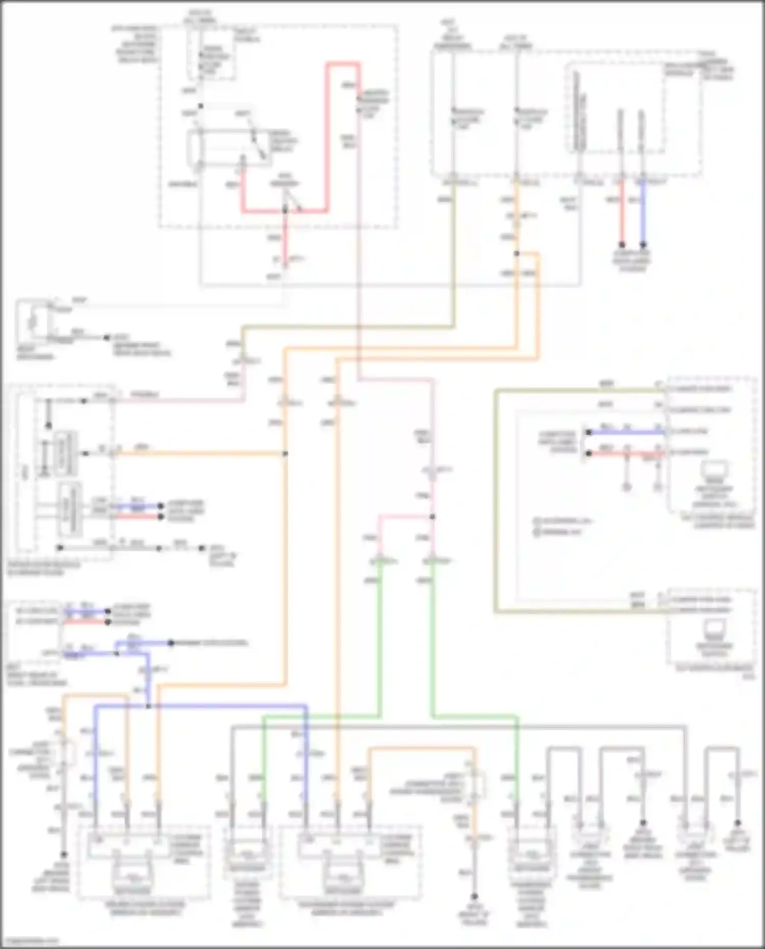 Sonata Hyundai VIII facelift (2023-2024): Defoggers circuit, except hybrid