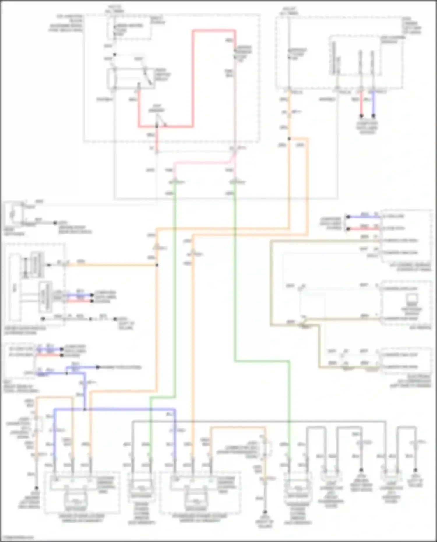 Sonata Hyundai VIII facelift (2023-2024): Defoggers circuit, hybrid
