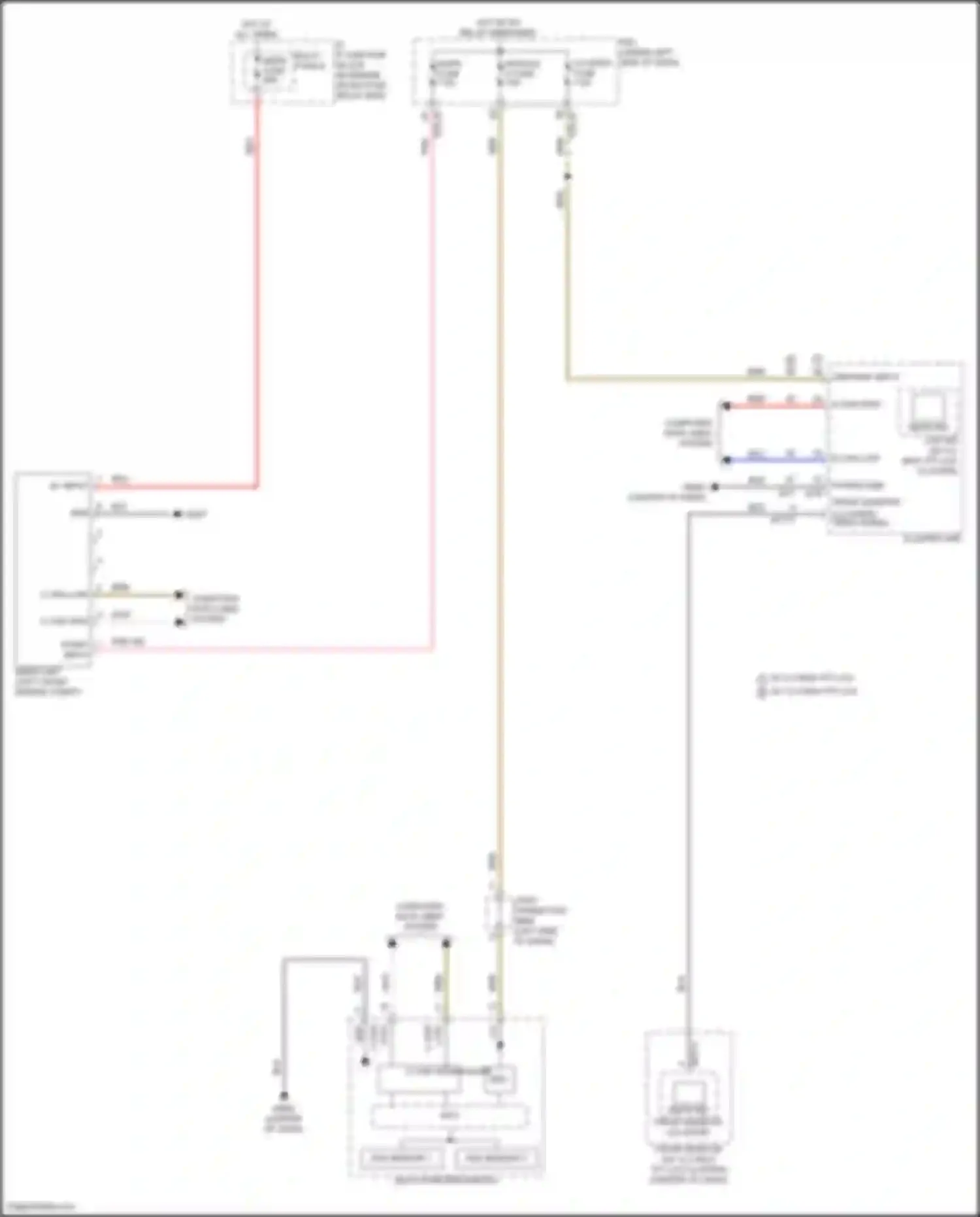 Sonata Hyundai VIII facelift (2023-2024): Electronic power steering circuit, rack type