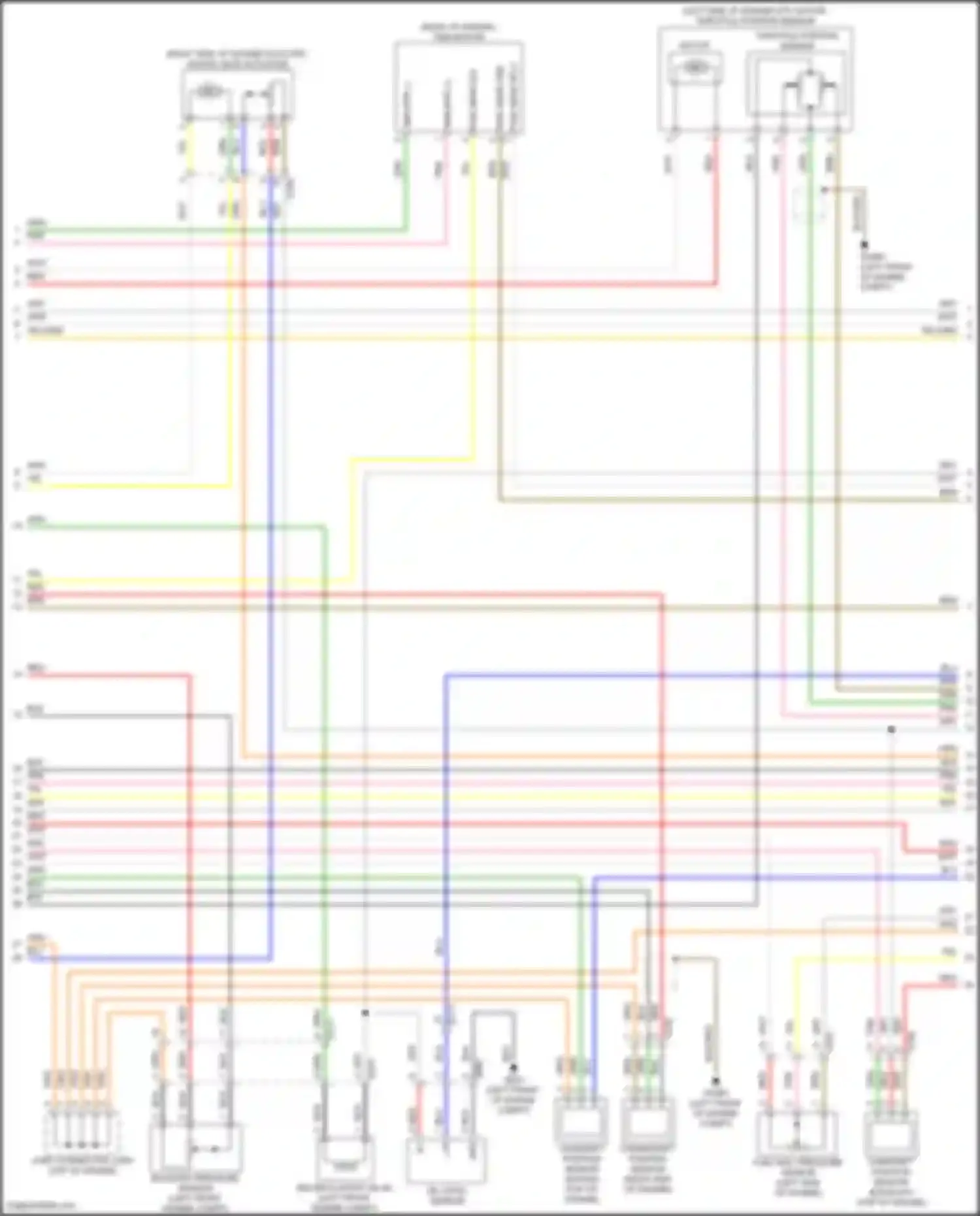 Sonata Hyundai VIII facelift (2023-2024): Wiring diagram engine performance 2.5l turbo (2 of 7)