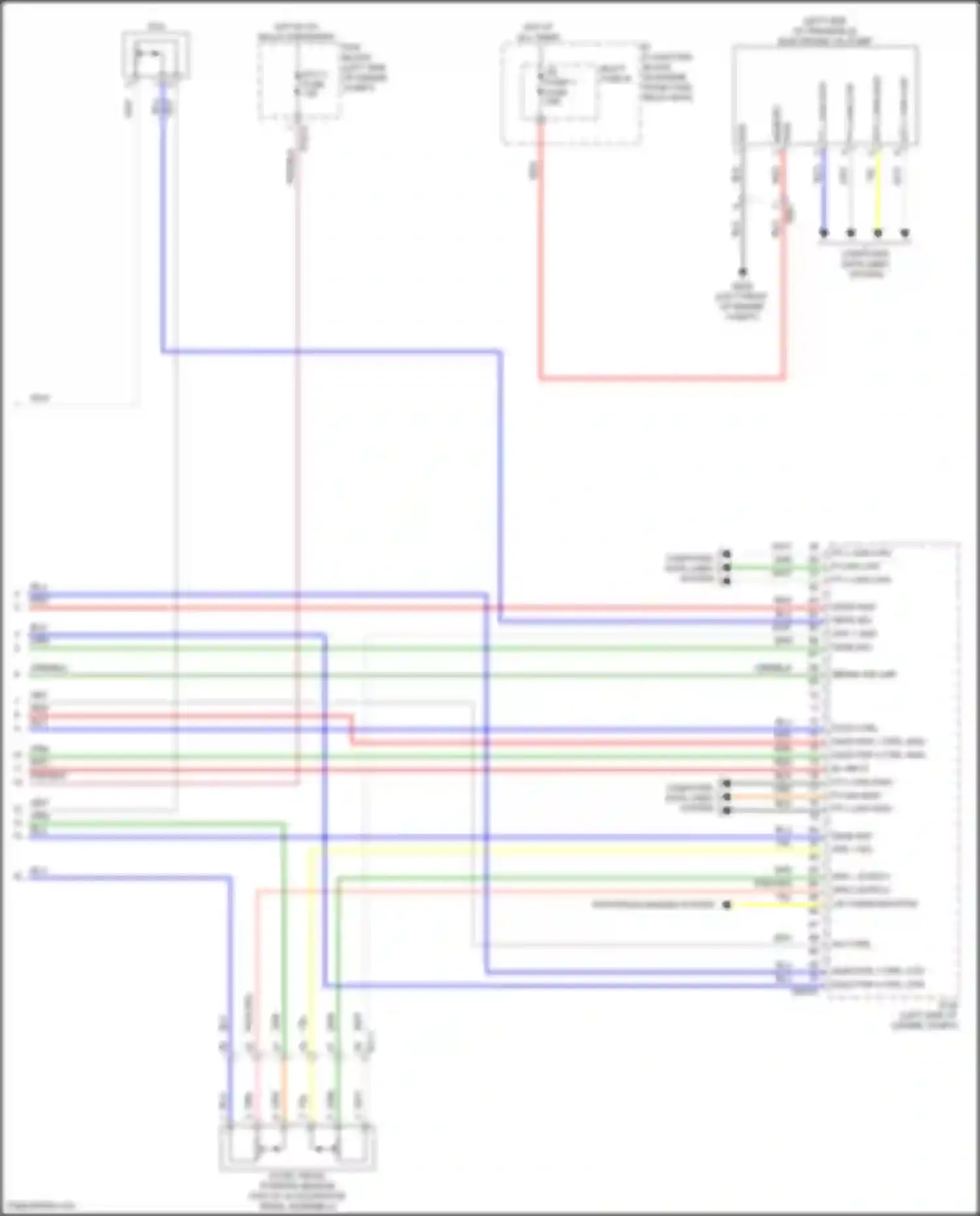 Sonata Hyundai VIII facelift (2023-2024): Wiring diagram engine performance 2.5l turbo (7 of 7)