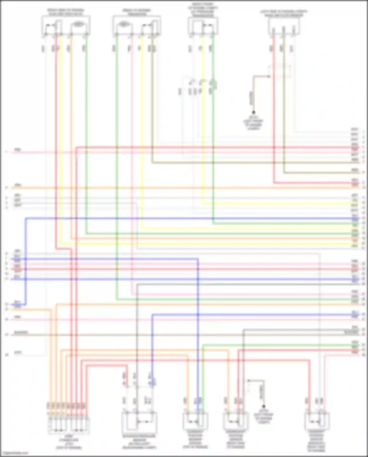 Sonata Hyundai VIII facelift (2023-2024): Wiring diagram engine performance 2.5l (2 of 8)