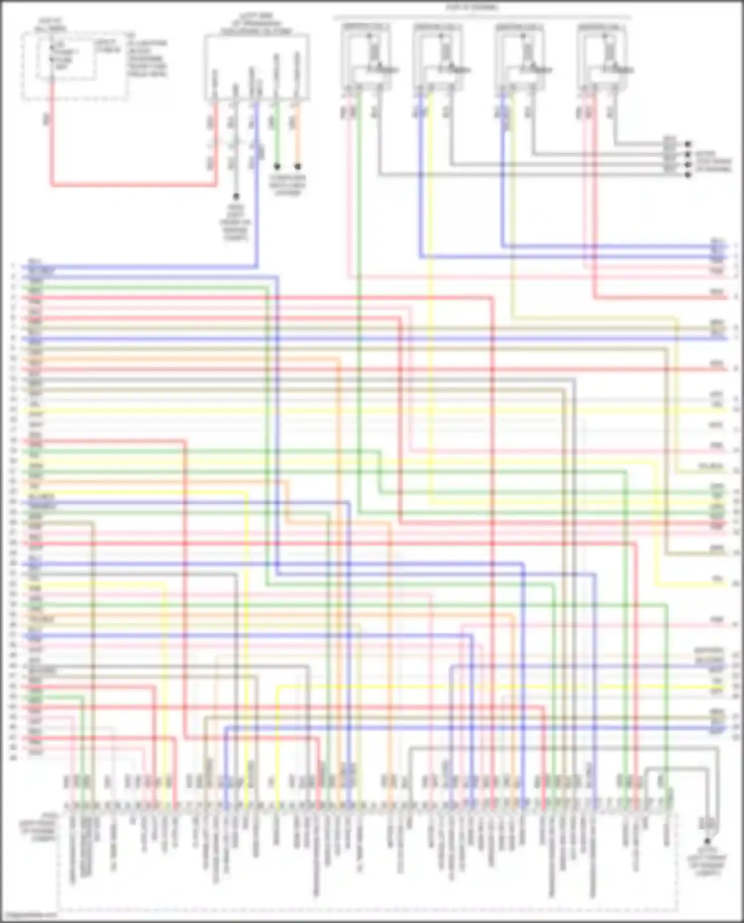 Sonata Hyundai VIII facelift (2023-2024): Wiring diagram engine performance 2.5l (4 of 8)