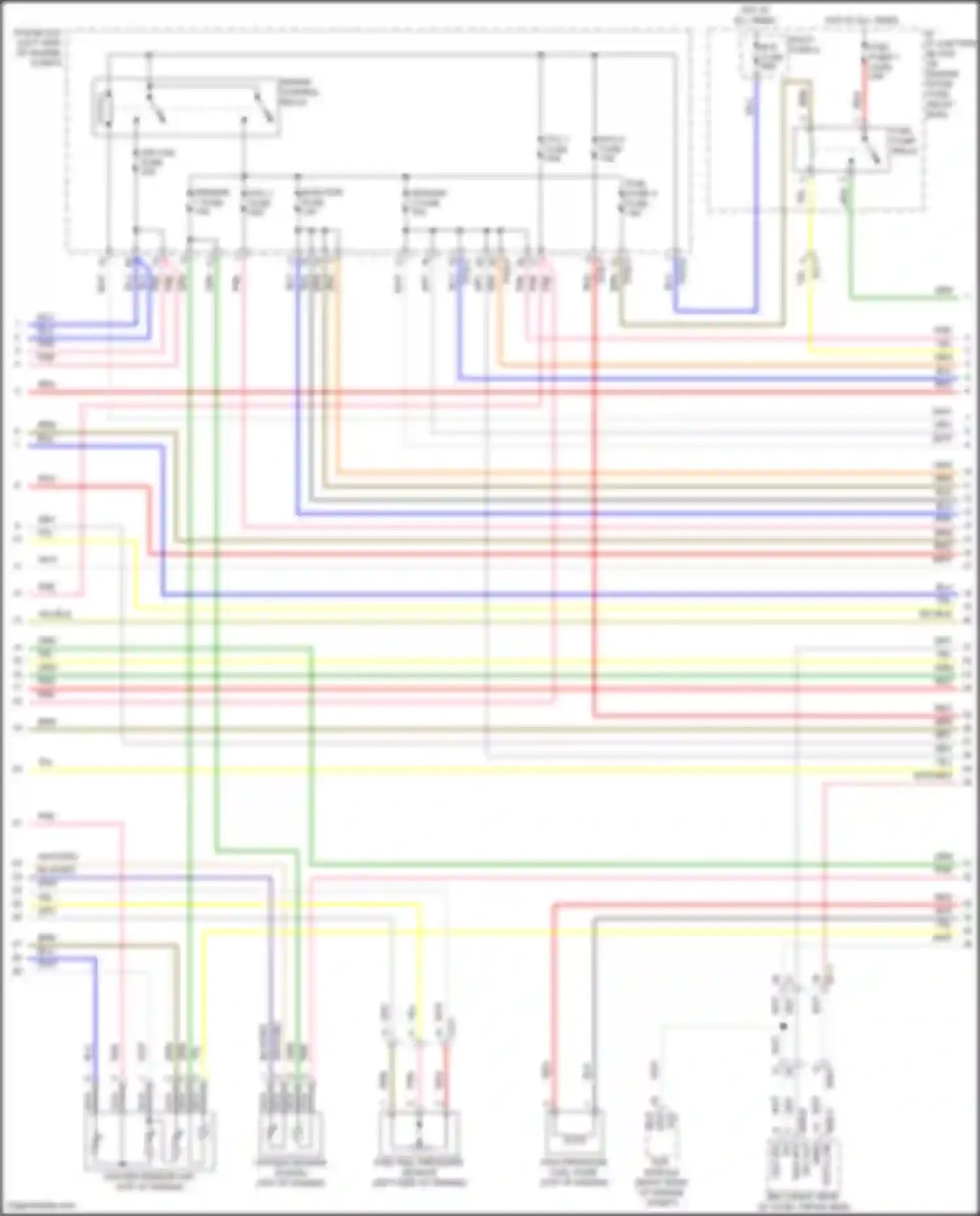 Sonata Hyundai VIII facelift (2023-2024): Wiring diagram engine performance 2.5l (5 of 8)