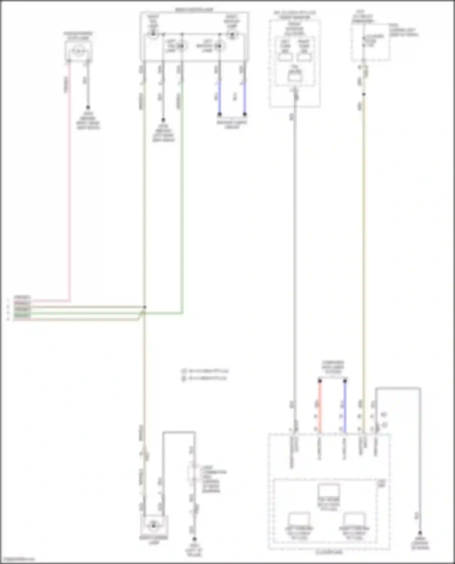 Sonata Hyundai VIII facelift (2023-2024): Exterior lamps circuit, except hybrid (5 of 5)