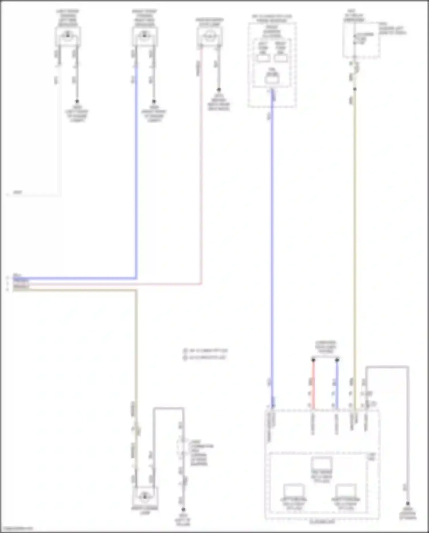 Sonata Hyundai VIII facelift (2023-2024): Exterior lamps circuit, hybrid (5 of 5)