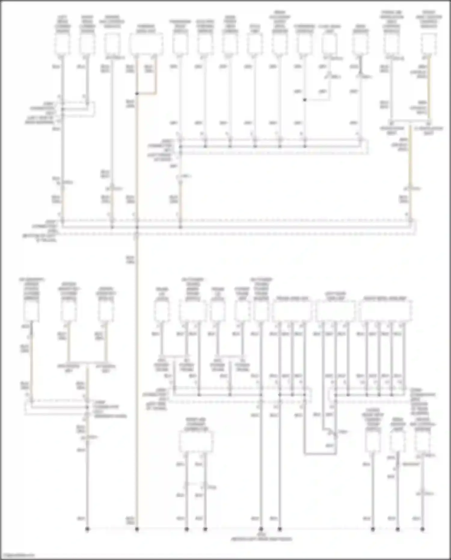 Sonata Hyundai VIII facelift (2023-2024): Ground distribution circuit, hybrid (6 of 6)