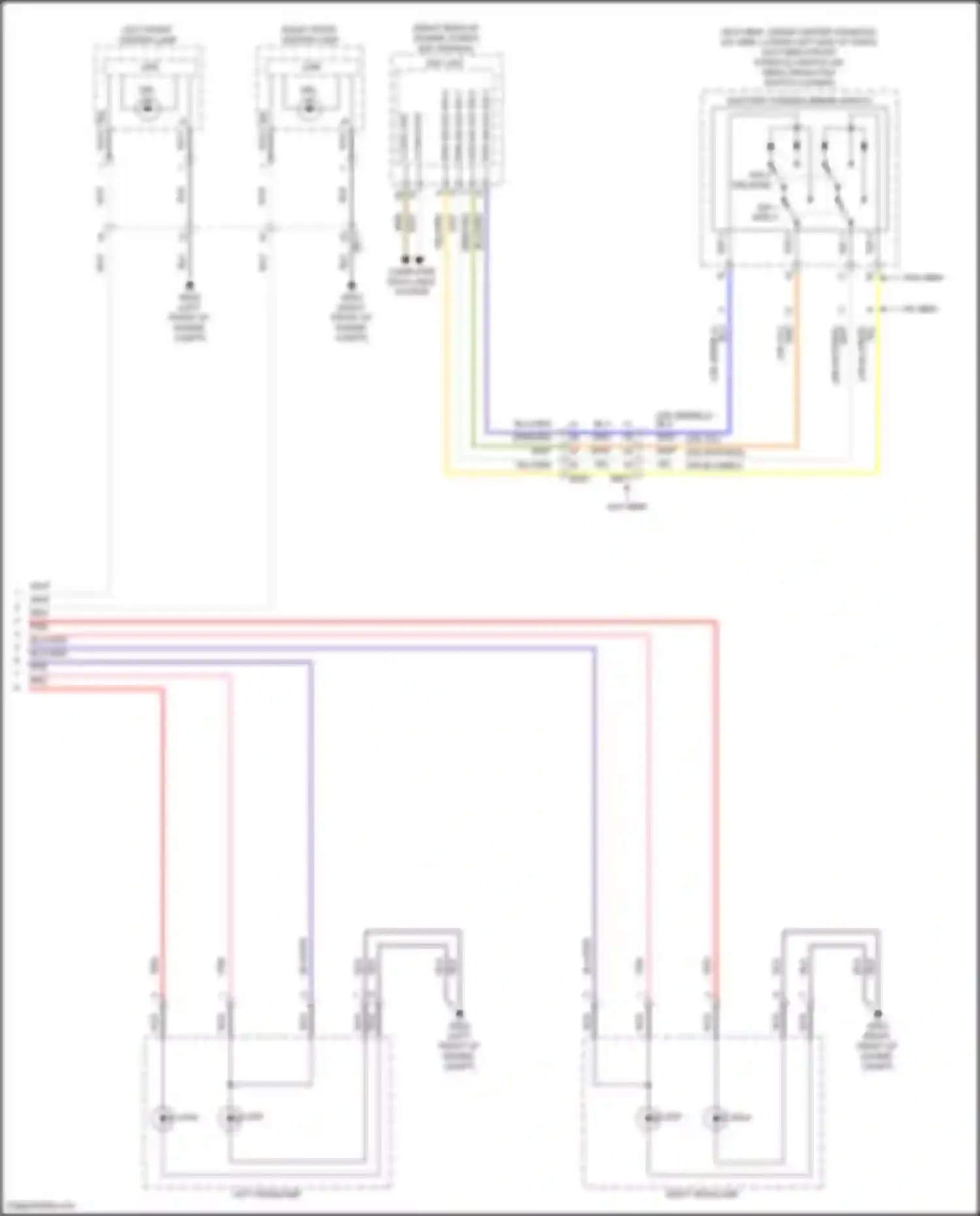Sonata Hyundai VIII facelift (2023-2024): Headlamps circuit, except hybrid (3 of 3)