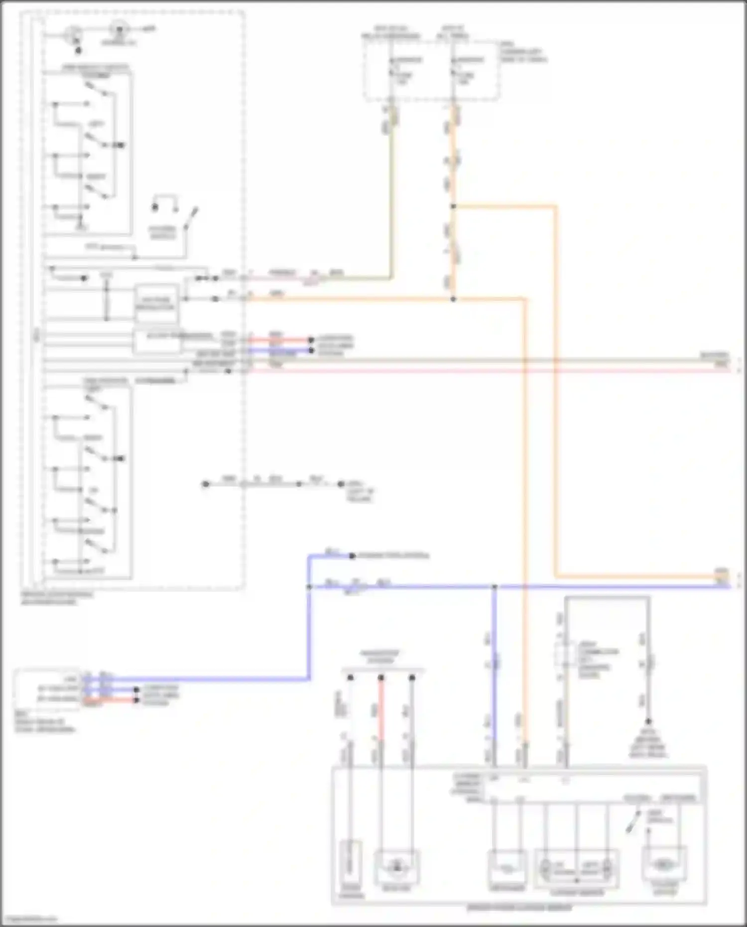 Sonata Hyundai VIII facelift (2023-2024): Memory mirrors circuit (1 of 2)
