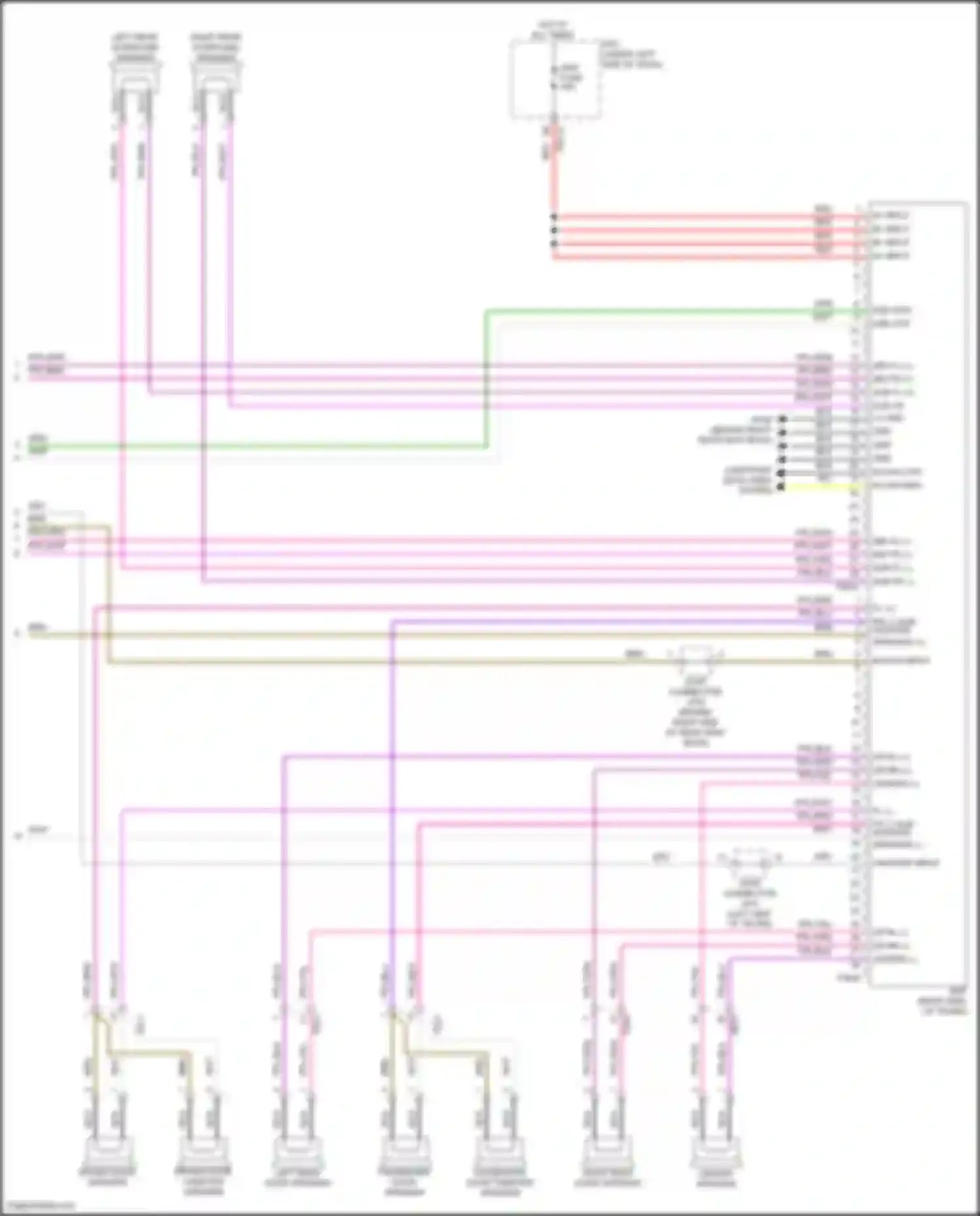 Sonata Hyundai VIII facelift (2023-2024): Navigation circuit, hybrid w/ amplifier (5 of 5)