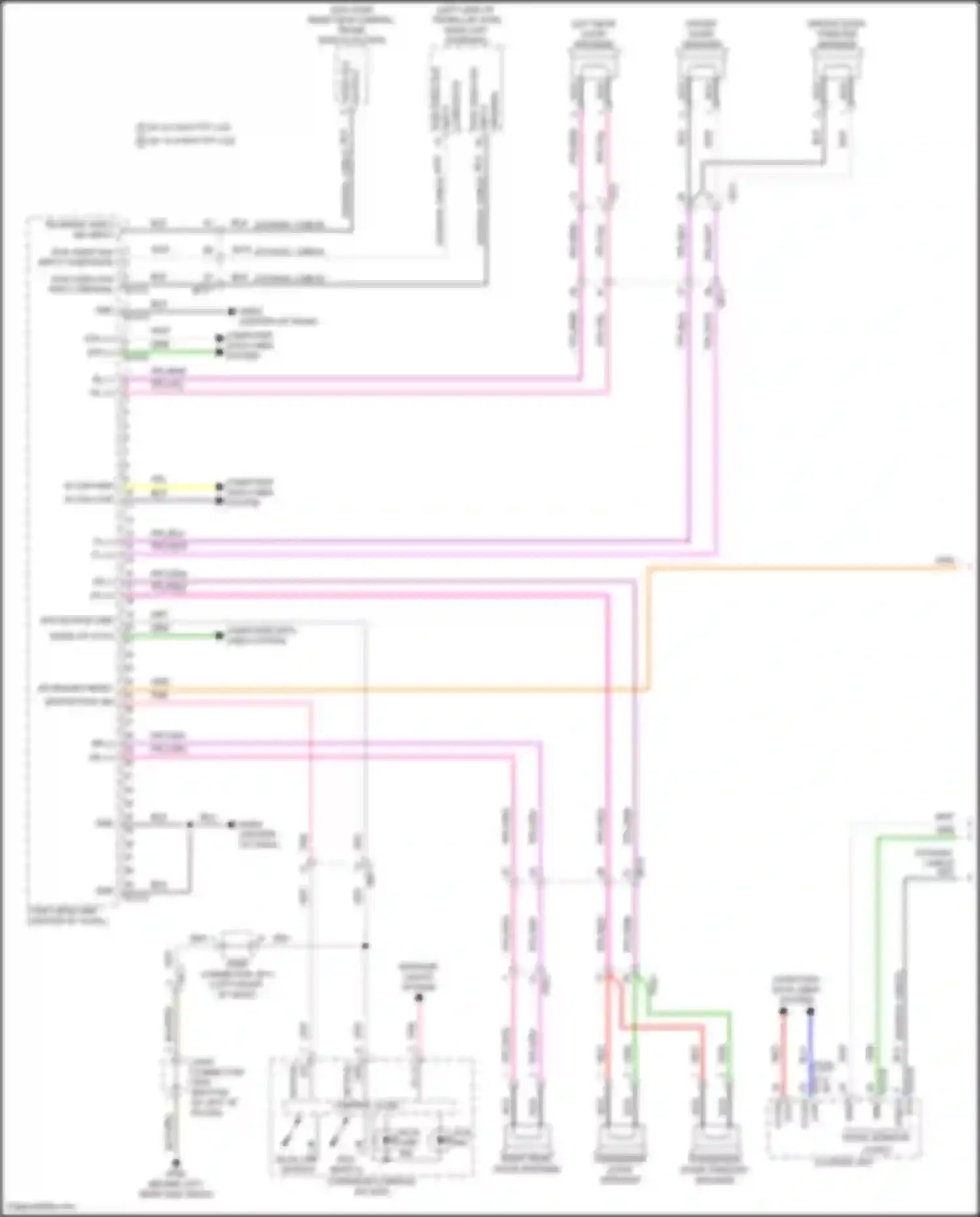 Sonata Hyundai VIII facelift (2023-2024): Navigation circuit, hybrid w/o amplifier (1 of 4)