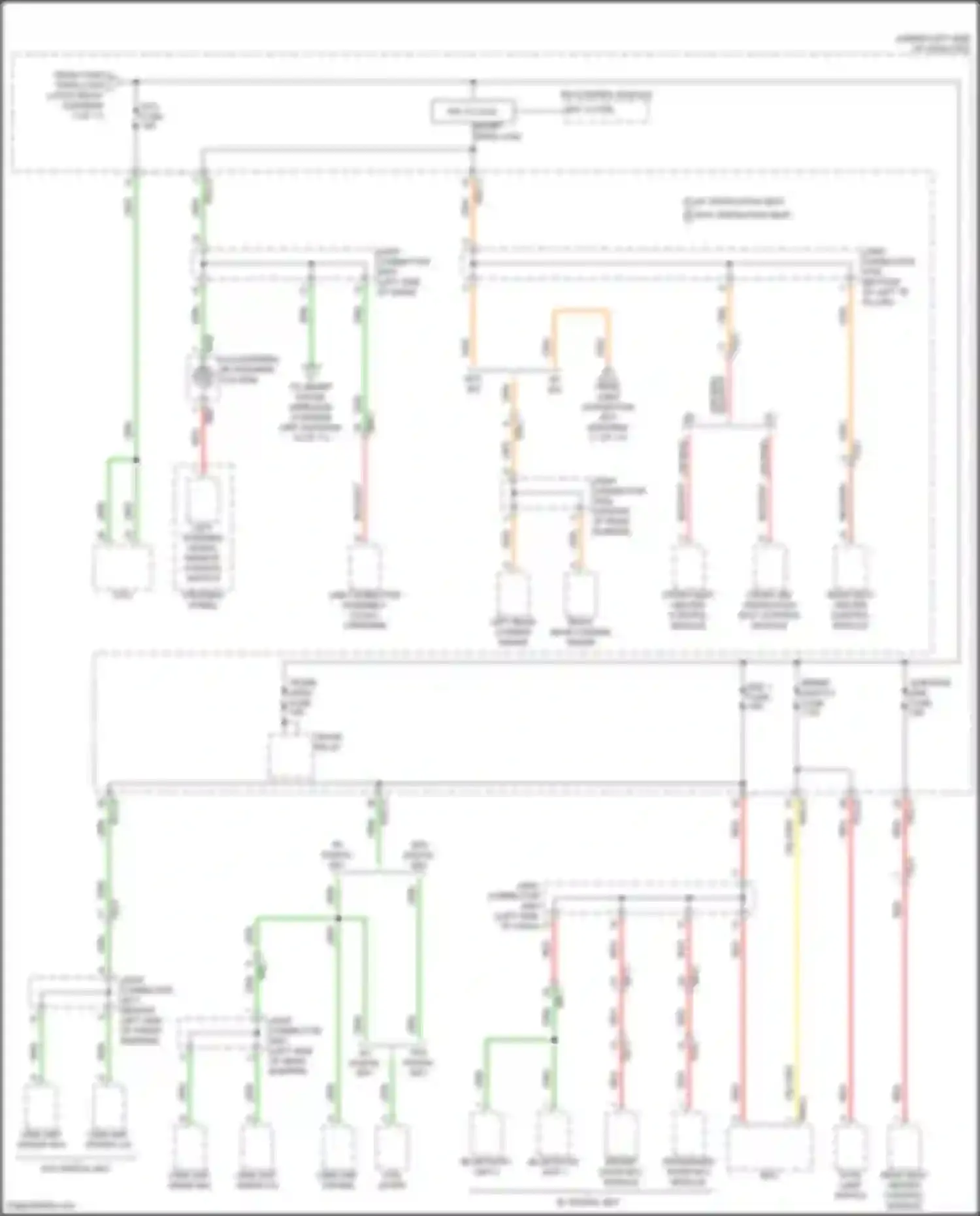 Sonata Hyundai VIII facelift (2023-2024): Power distribution circuit, except hybrid (8 of 11)