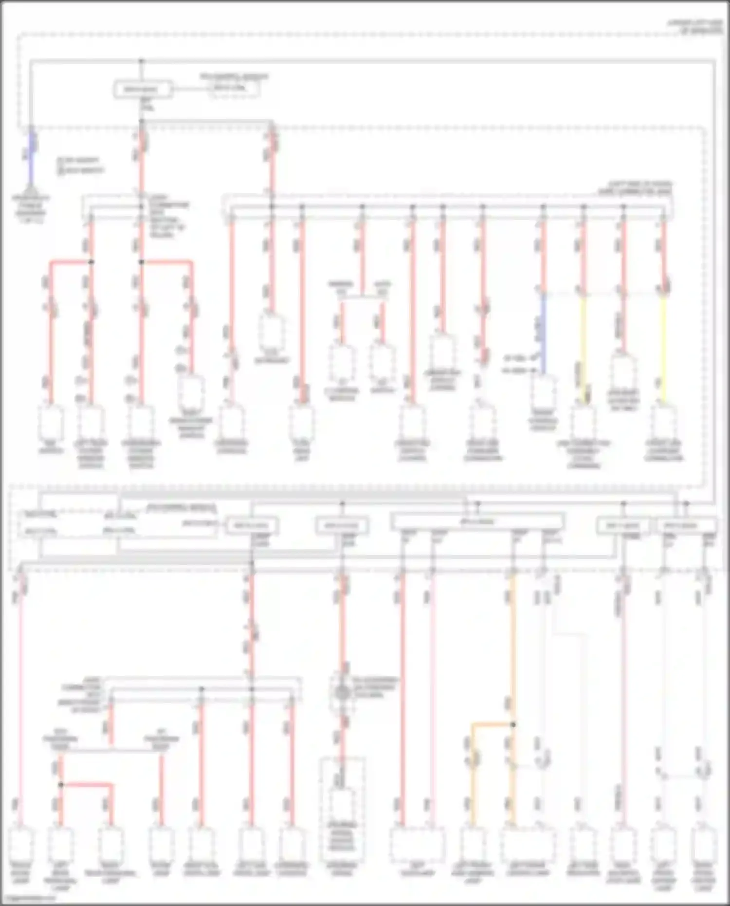 Sonata Hyundai VIII facelift (2023-2024): Power distribution circuit, except hybrid (9 of 11)