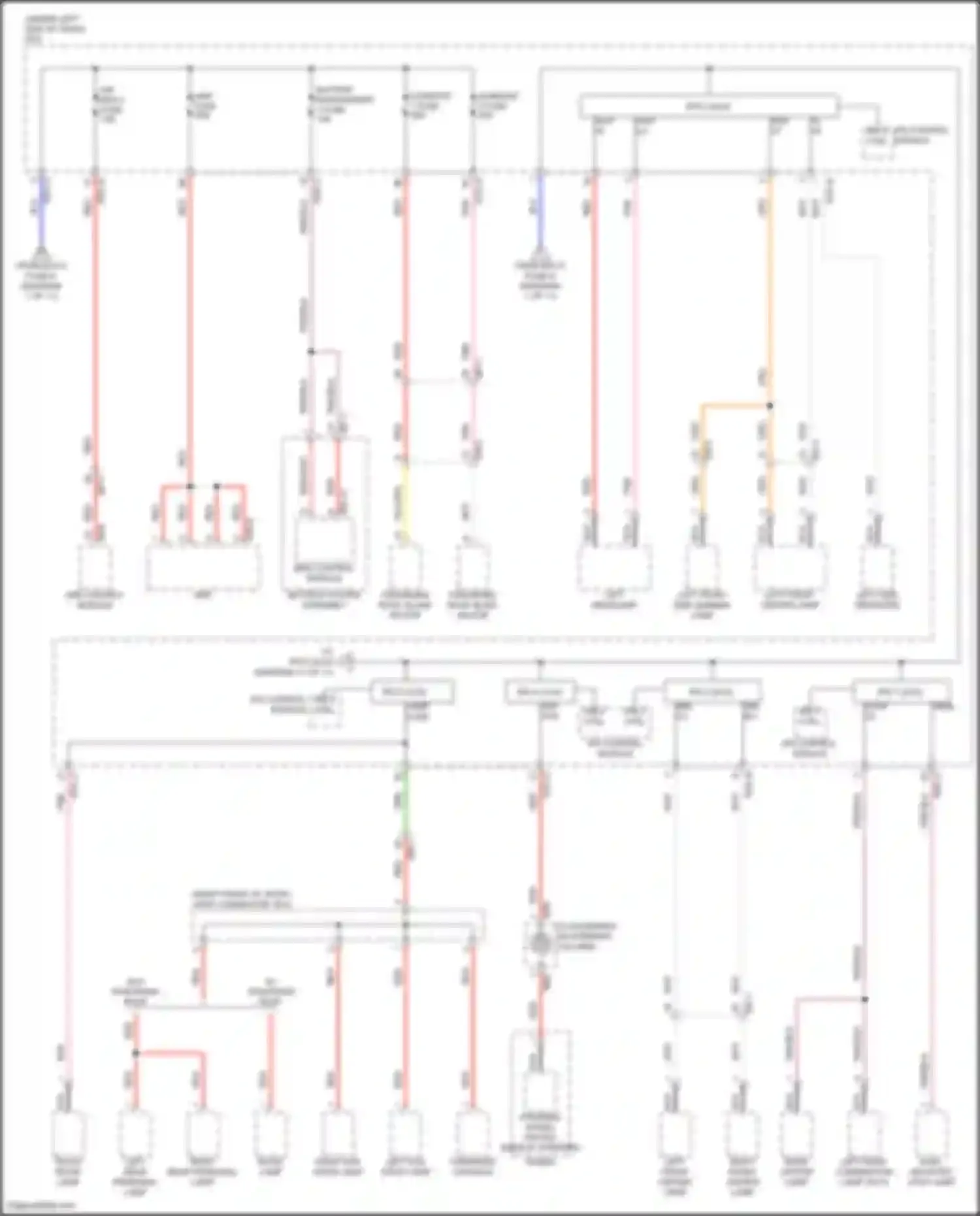 Sonata Hyundai VIII facelift (2023-2024): Power distribution circuit, hybrid (10 of 11)