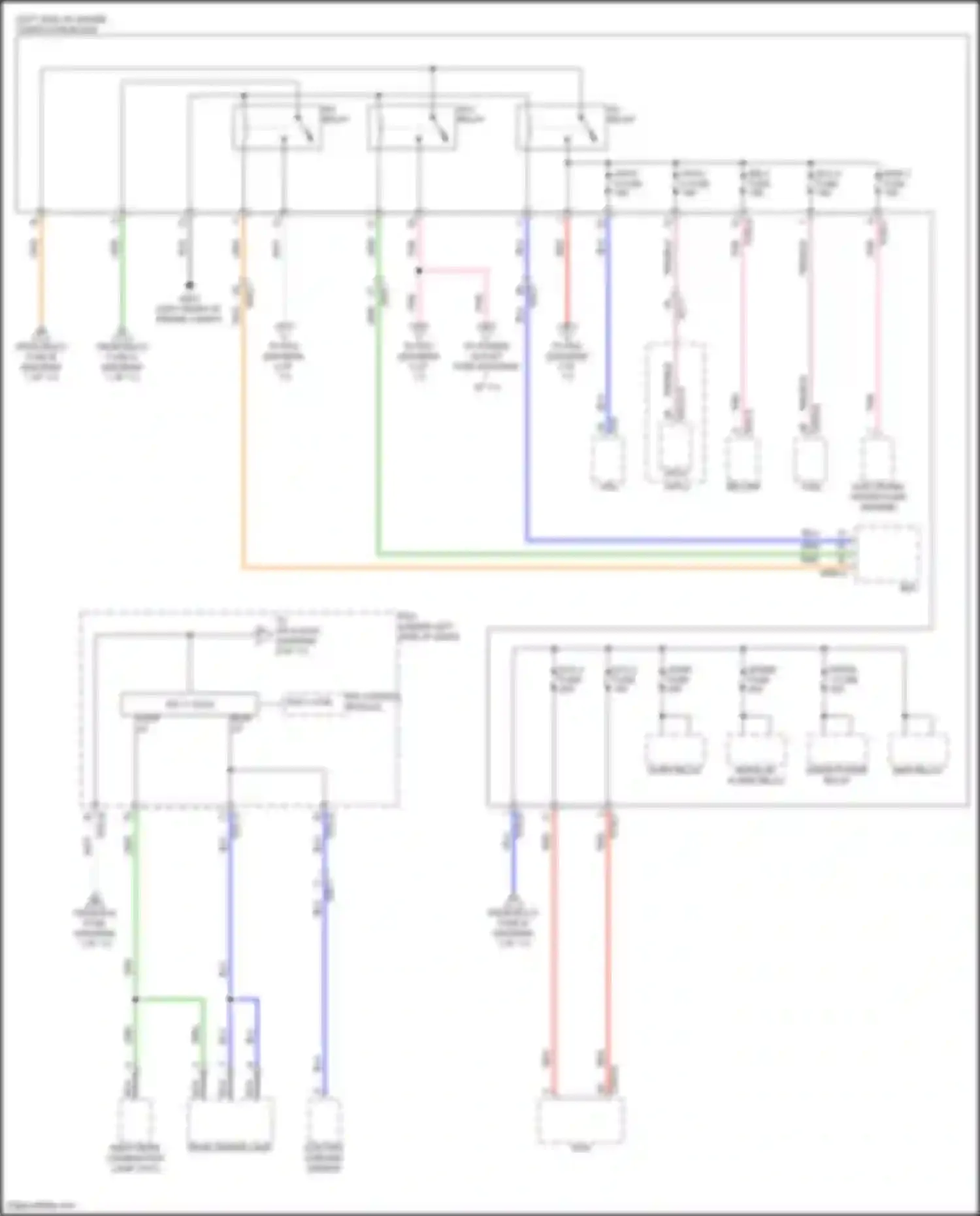 Sonata Hyundai VIII facelift (2023-2024): Power distribution circuit, hybrid (2 of 11)