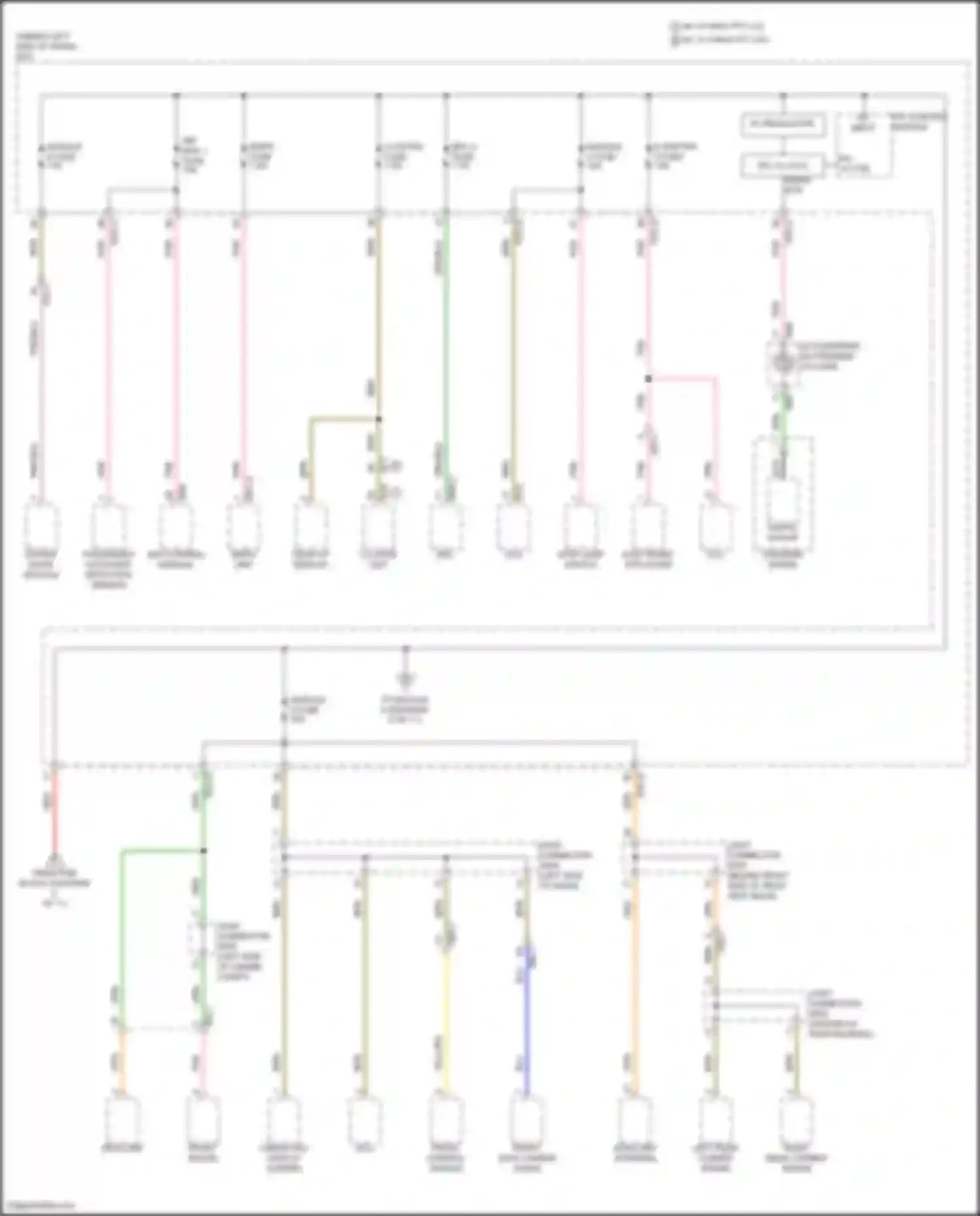 Sonata Hyundai VIII facelift (2023-2024): Power distribution circuit, hybrid (3 of 11)
